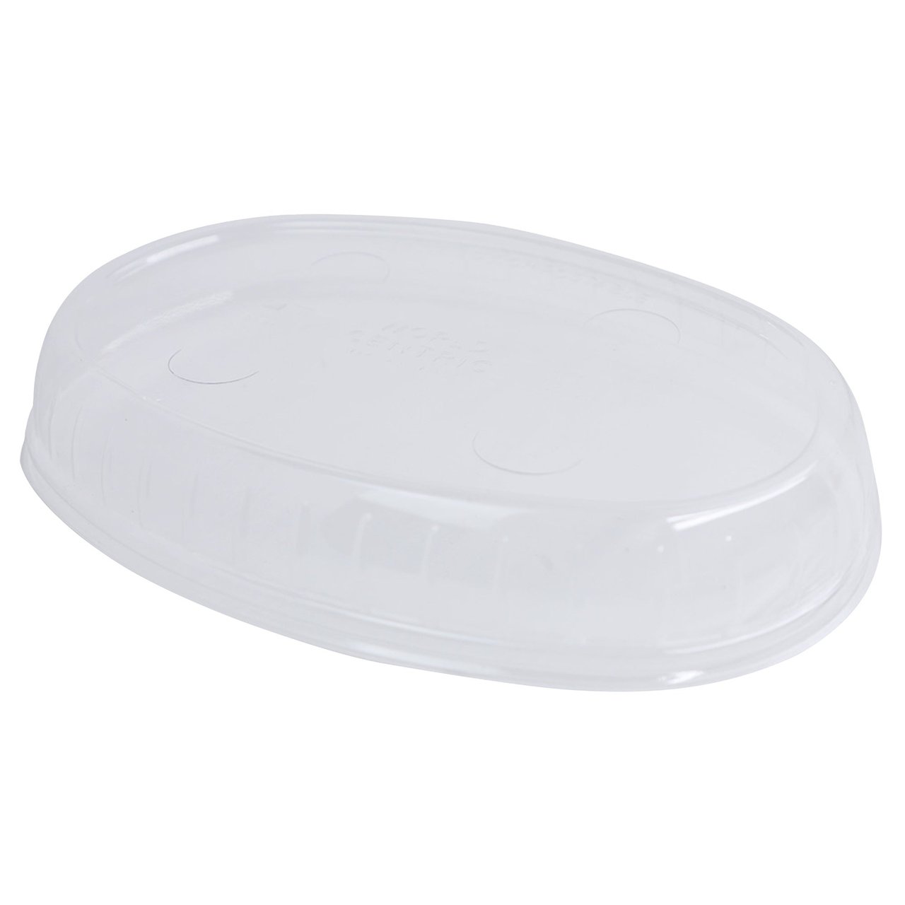 World Centric 32 oz Compostable Burrito Bowl Lid, 100 ct - Image 1