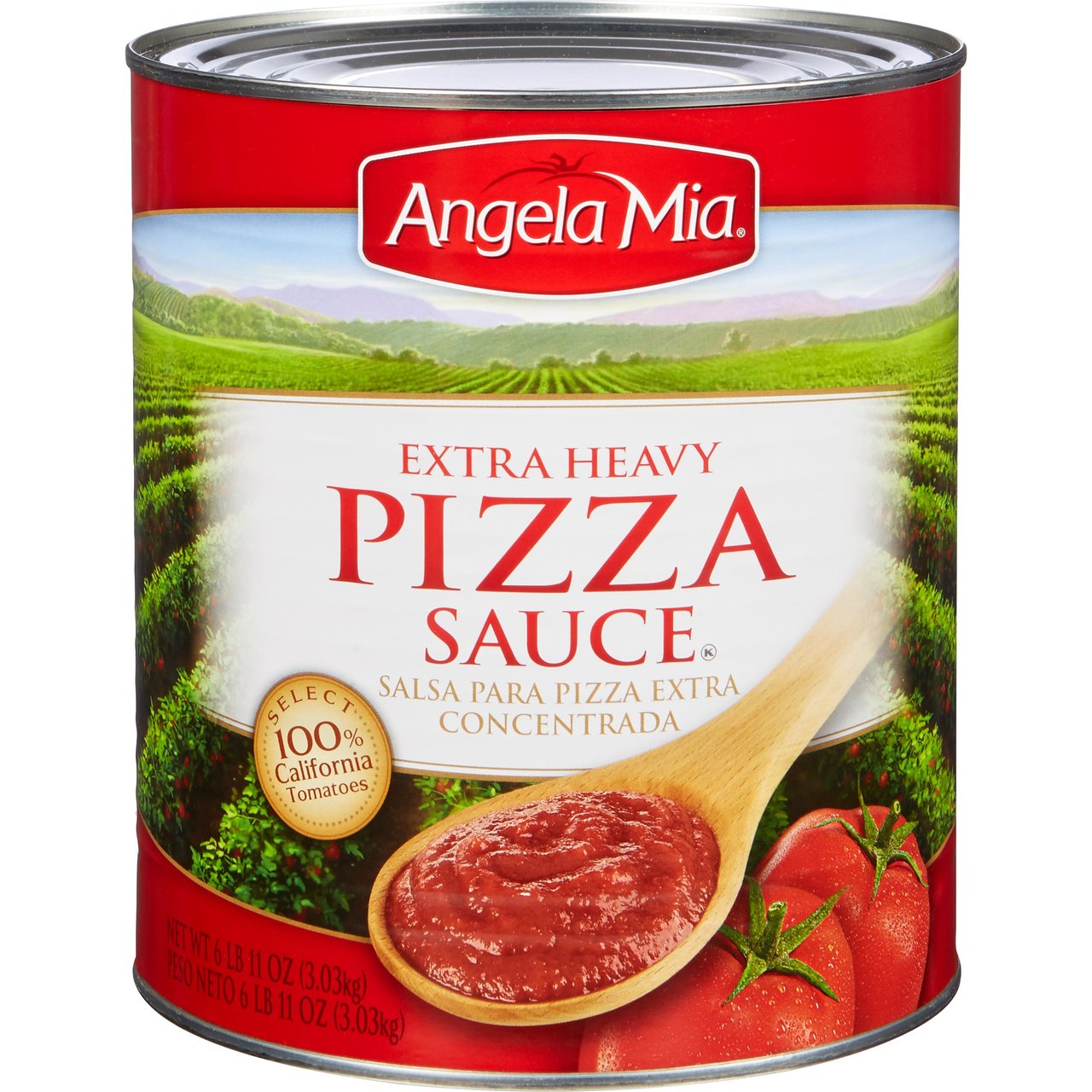 Angela Mia Extra Heavy Pizza Sauce #10 Can