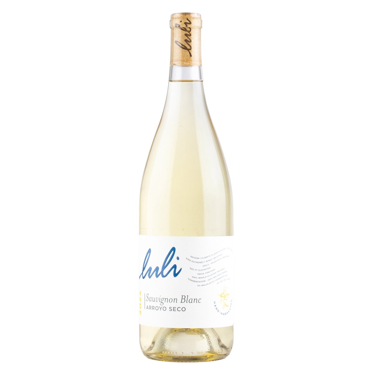 Luli Wines Sauvignon Blanc Arroyo Seco 750ml - Image 1