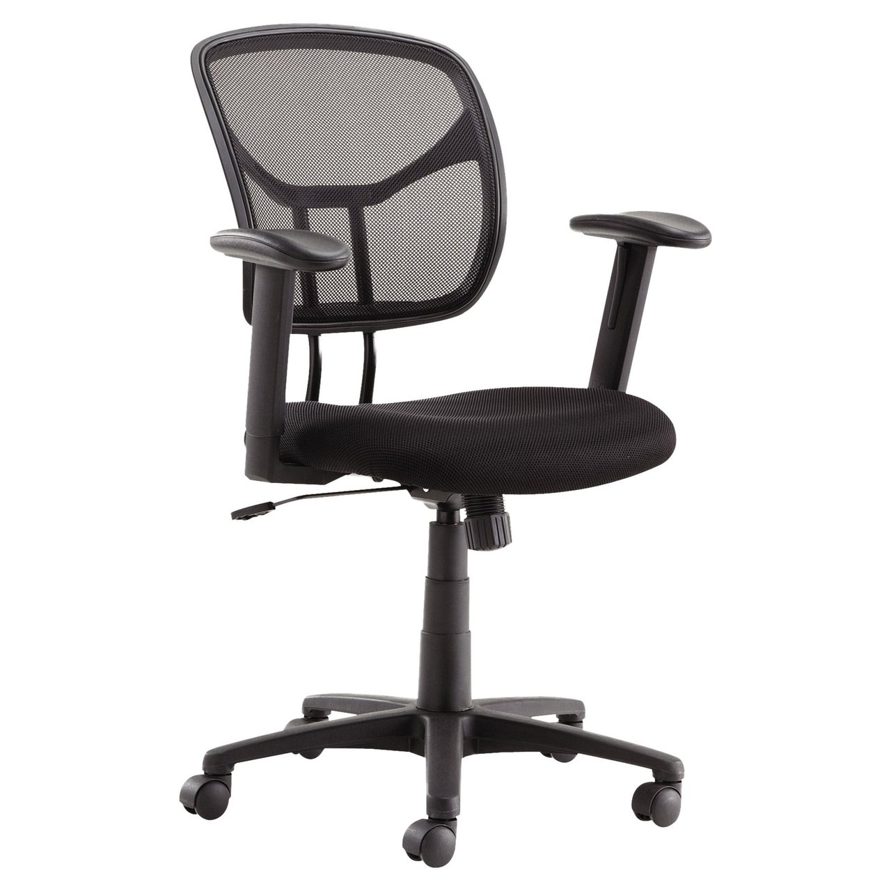 Office Impressions Black Mesh Task Chair OIFMT4818 - Image 1