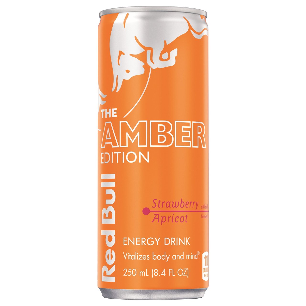 Red Bull Amber Edition Strawberry Apricot 24/8.4 oz - Image 1