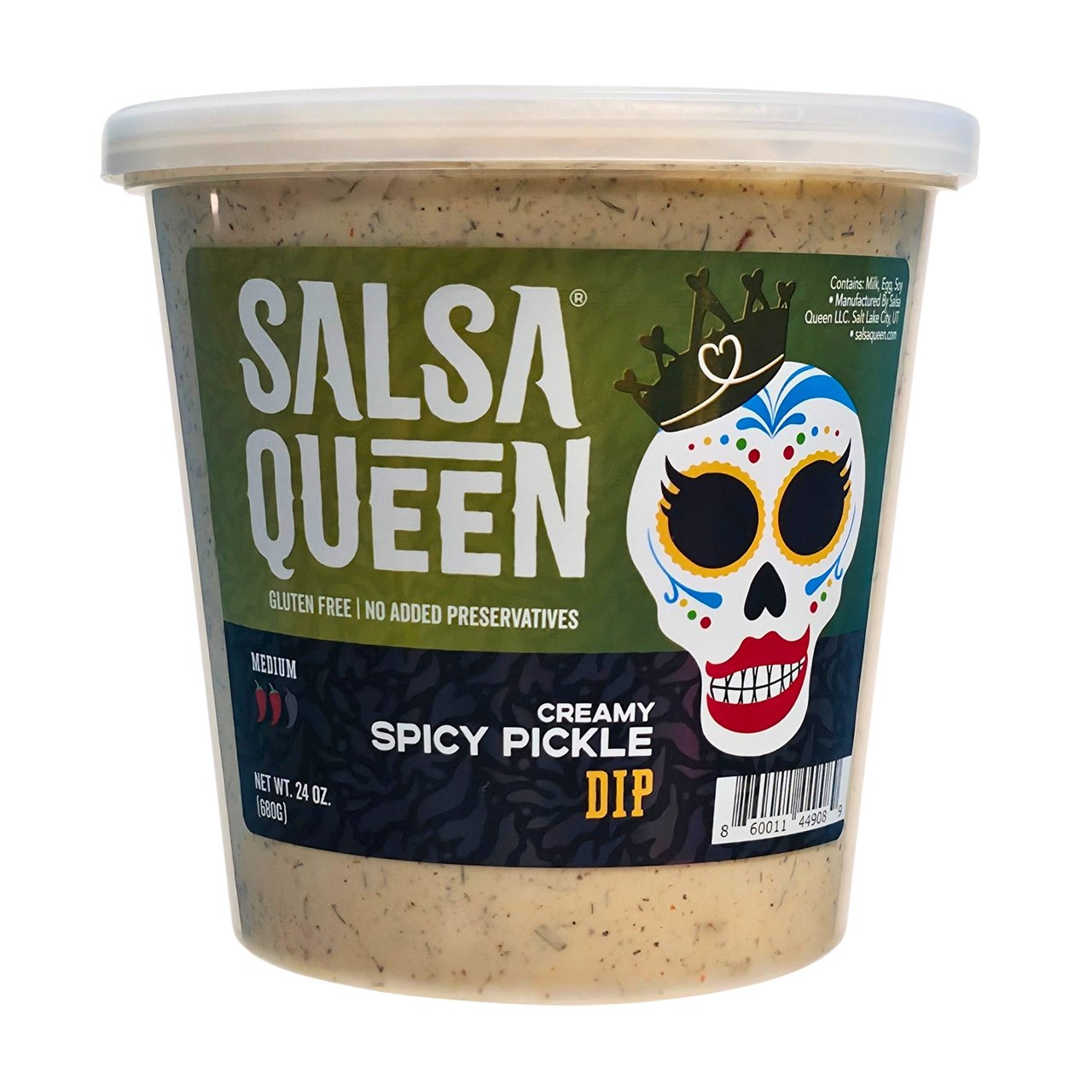 Salsa Queen Spicy Pickle Dip 24 oz - Image 1