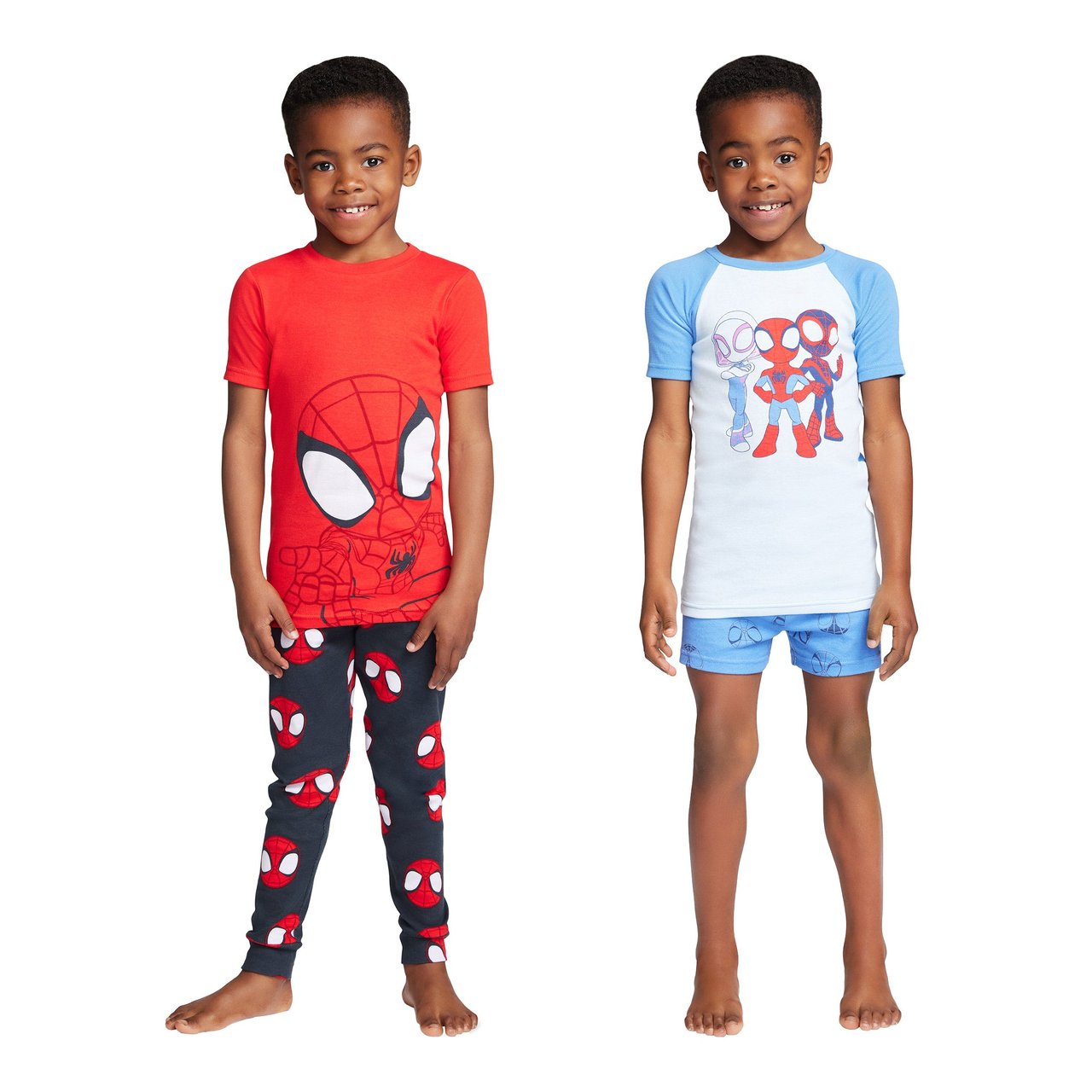 Character Kids' 4-Piece Cotton Pajama Set - Image 1