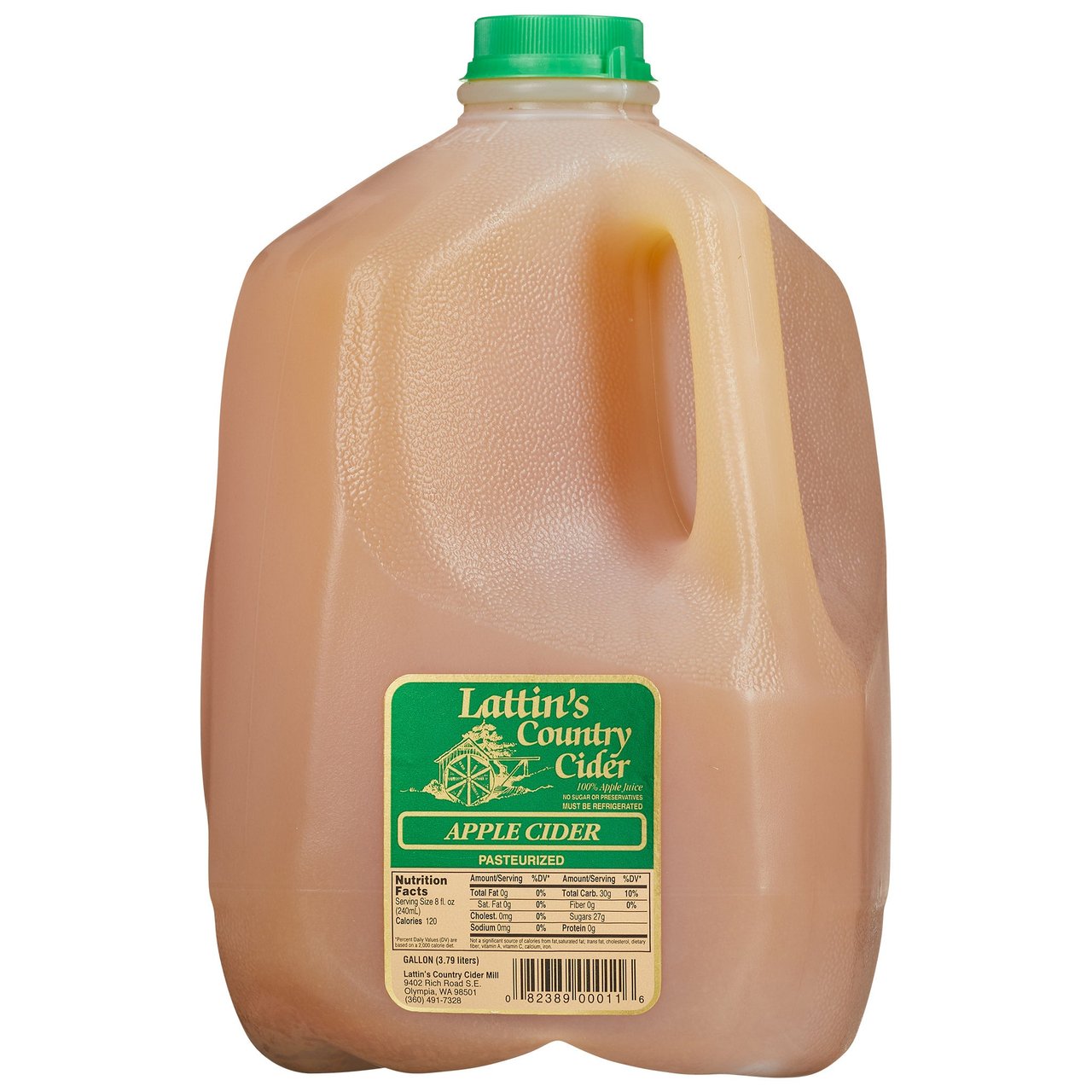 Lattin's Country Cider Apple Cider, 128 fl. oz.