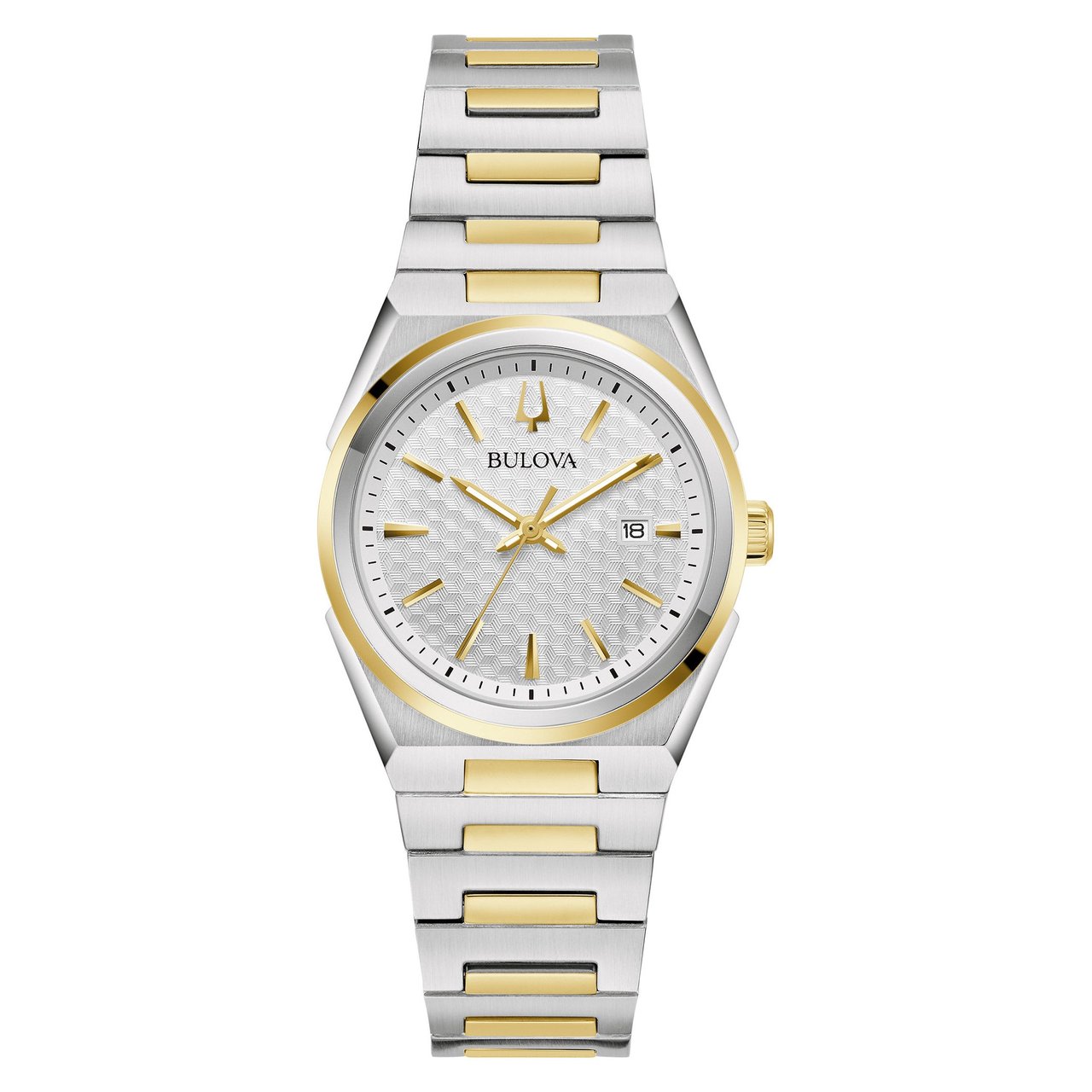 Bulova Classic Two Tone Quartz Women's Watch - Image 1