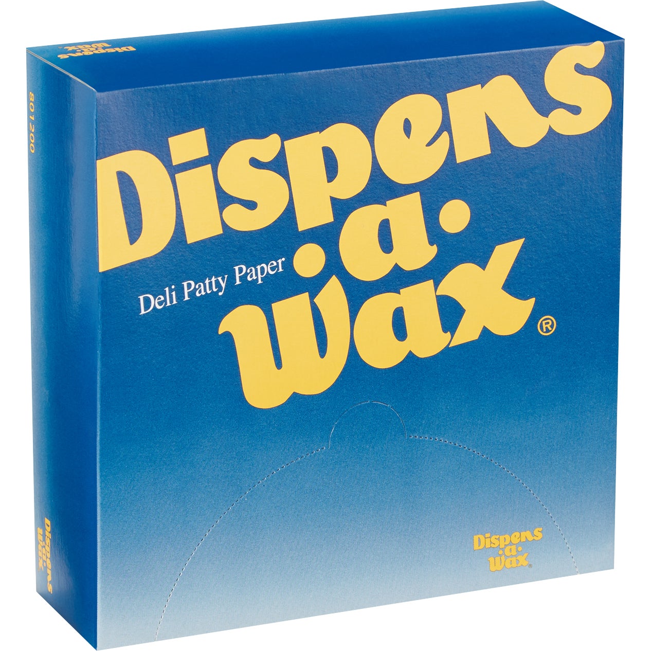 Dixie Dispens-A-Wax Deli Patty Paper, 6" x 6", 1000 CT - Image 1