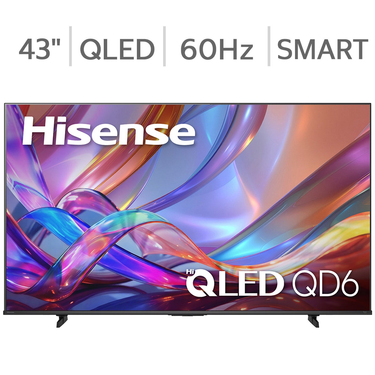 HISENSE 43QD65SFC 43" 43" CLASS (42.5" DIAG) 4K UHD HI-QLED LCD TV - Image 1