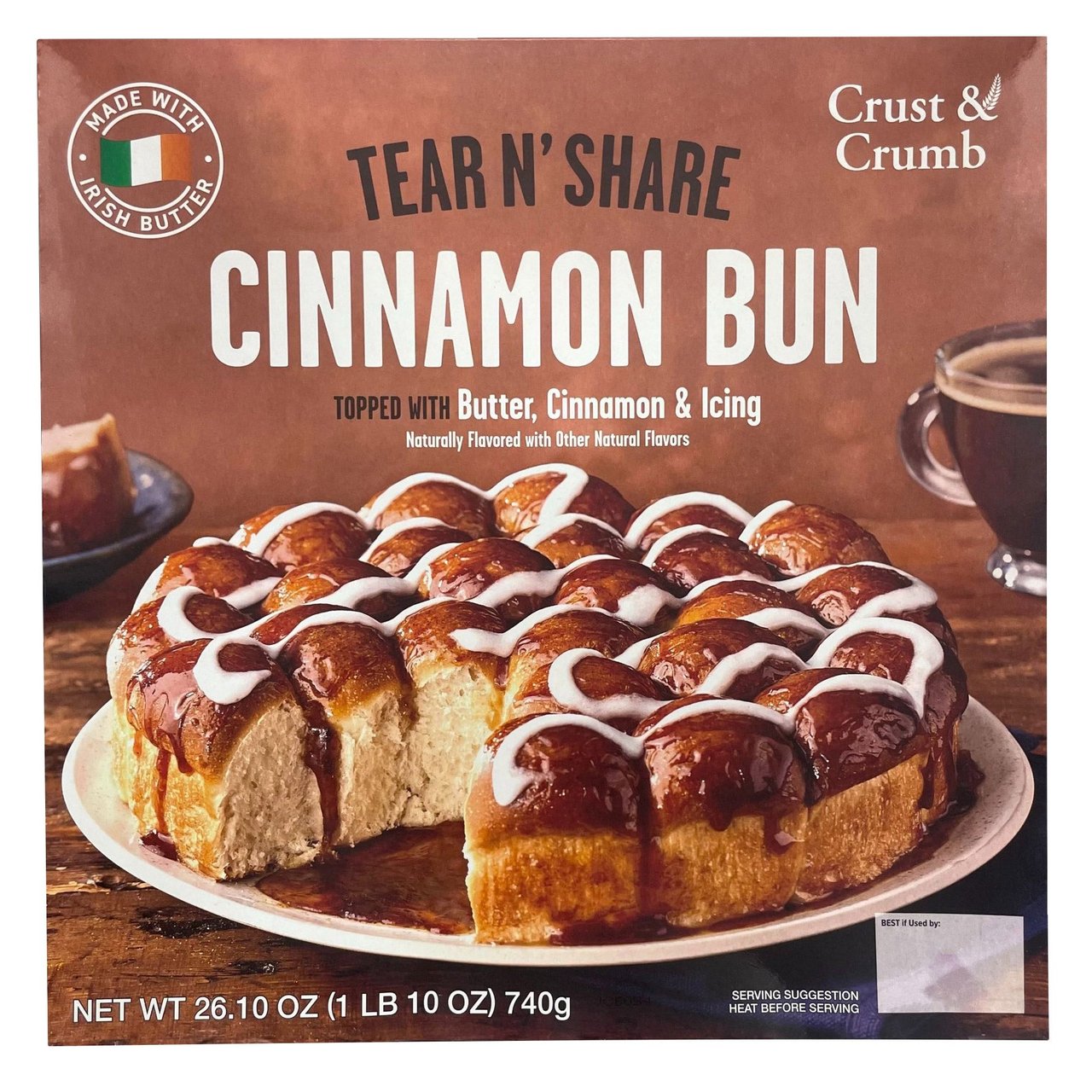 Cinnamon Brioche Pull-Apart Bread, 26.1 oz - Image 1