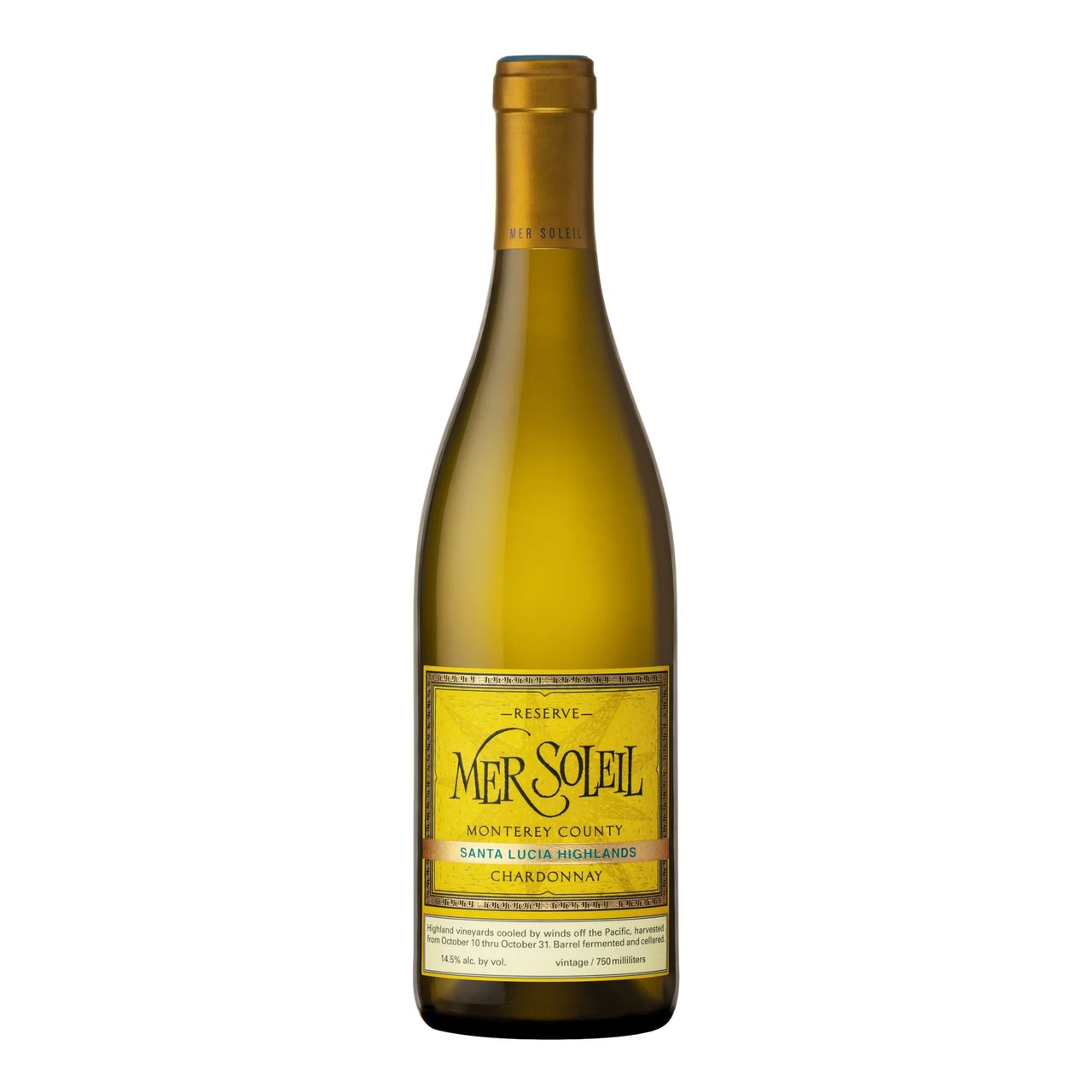 Mer Soleil Reserve Chardonnay, Santa Lucia Highlands, CA 750ml - Image 1
