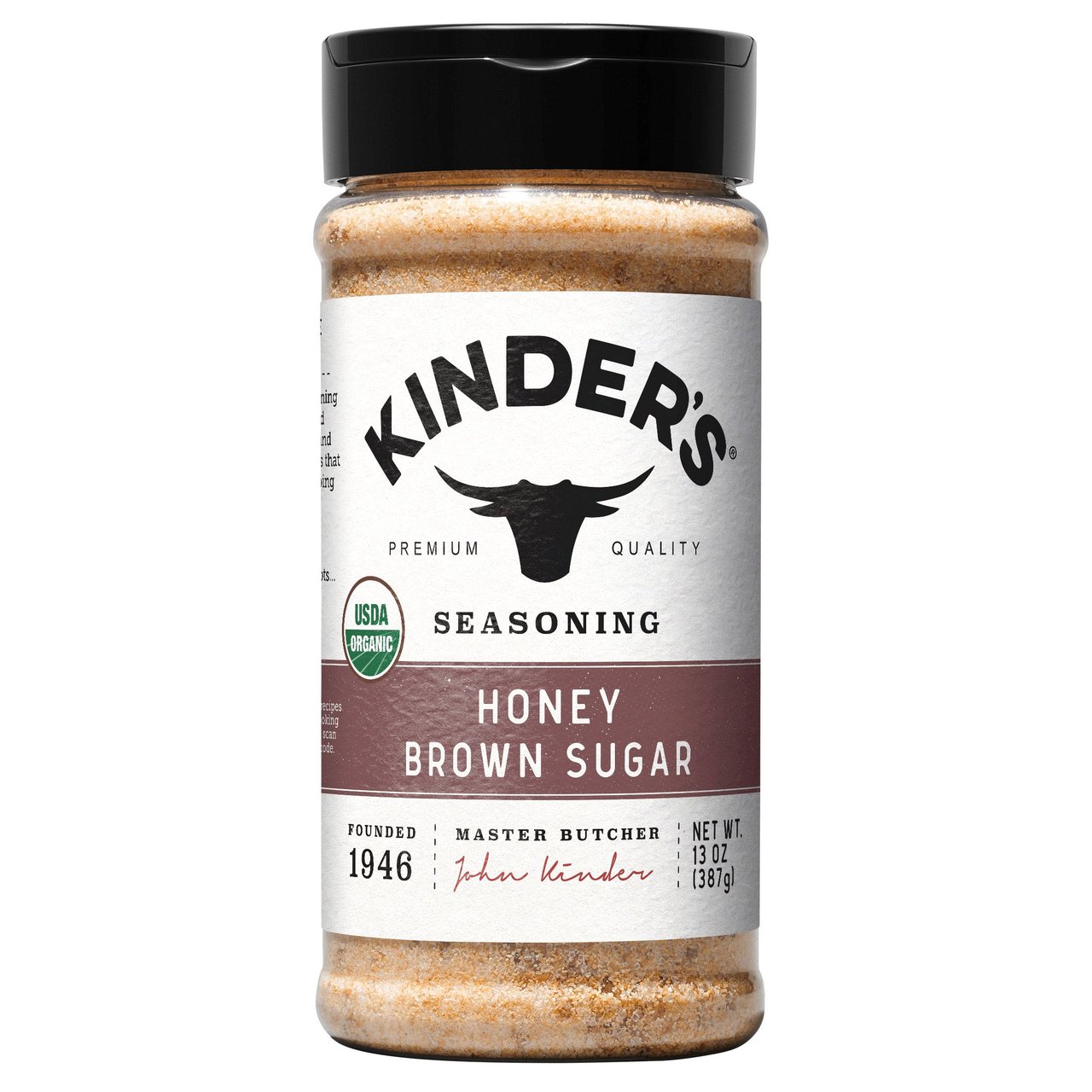Kinder's Organic Honey Brown Sugar Seasoning, 13 oz - Image 1