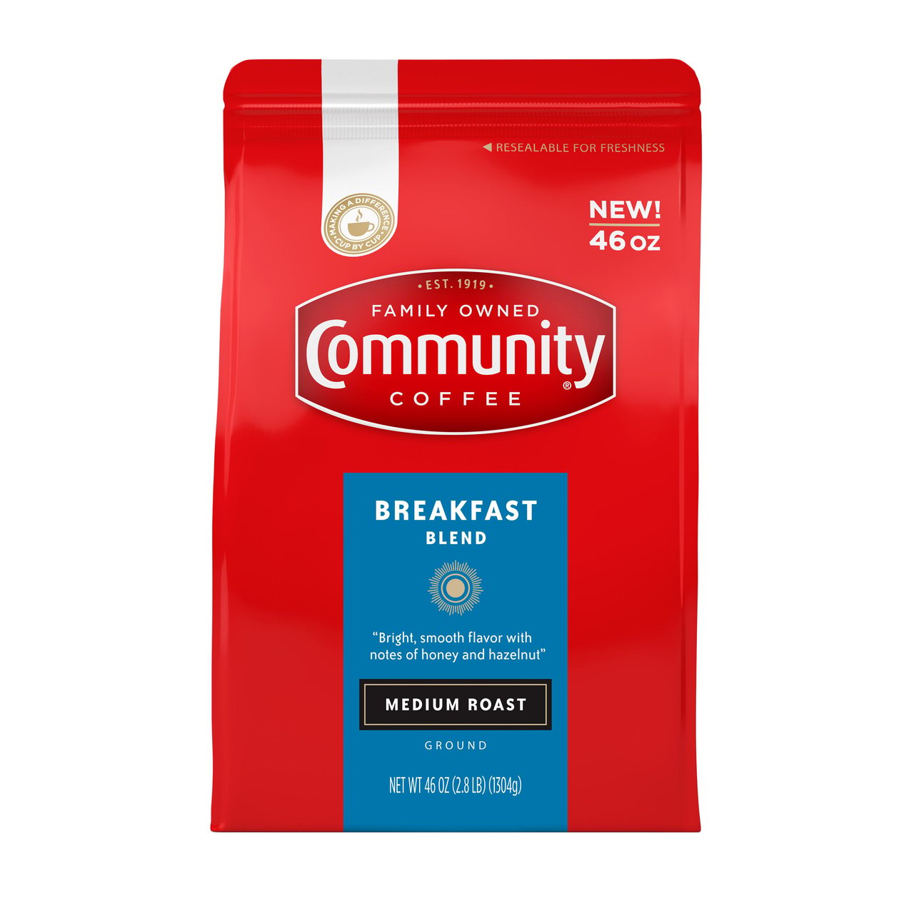 Community Coffee Café Special Ground Coffee, 46 oz - Image 1