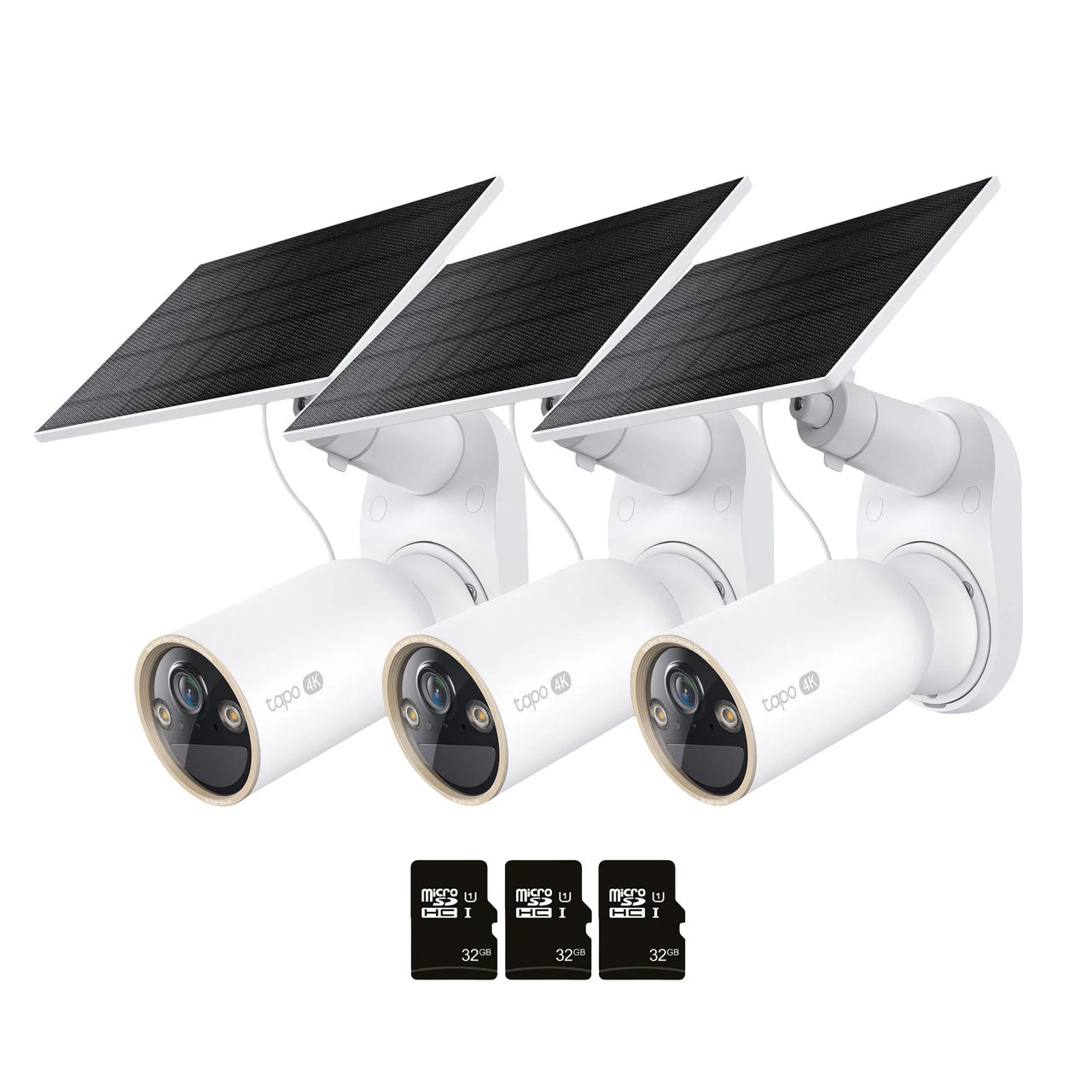 TP-Link / Tapo 4K Smart Wire-Free 3-Pack Security Camera - Image 1