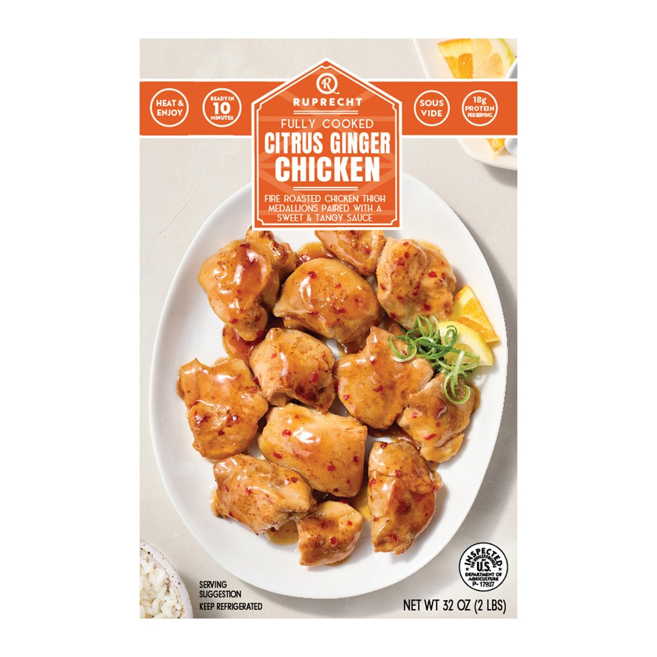 Ruprecht Citrus Ginger Chicken 32 oz - Image 1