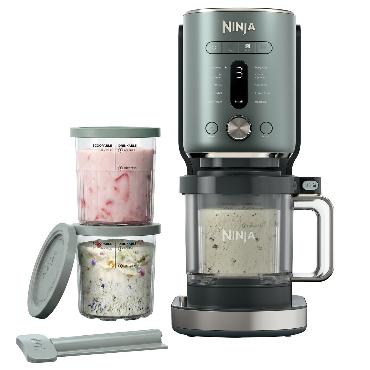 NINJA CREAMI XL 11-IN-1 MIX-IN FROZEN TREAT MAKER ^ - Image 1