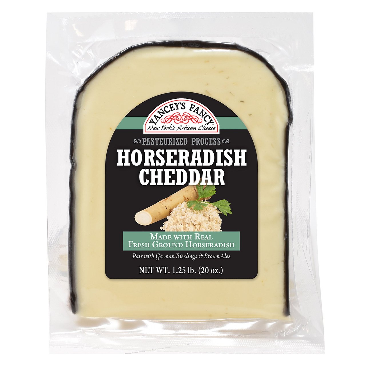 Yancey's Fancy Horseradish Cheddar 20 oz (1.25 lbs) - Image 1