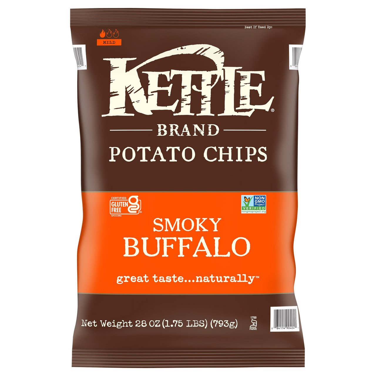 KETTLE SMOKEY BUFFALO POTATO CHIPS 28 OZ - Image 1
