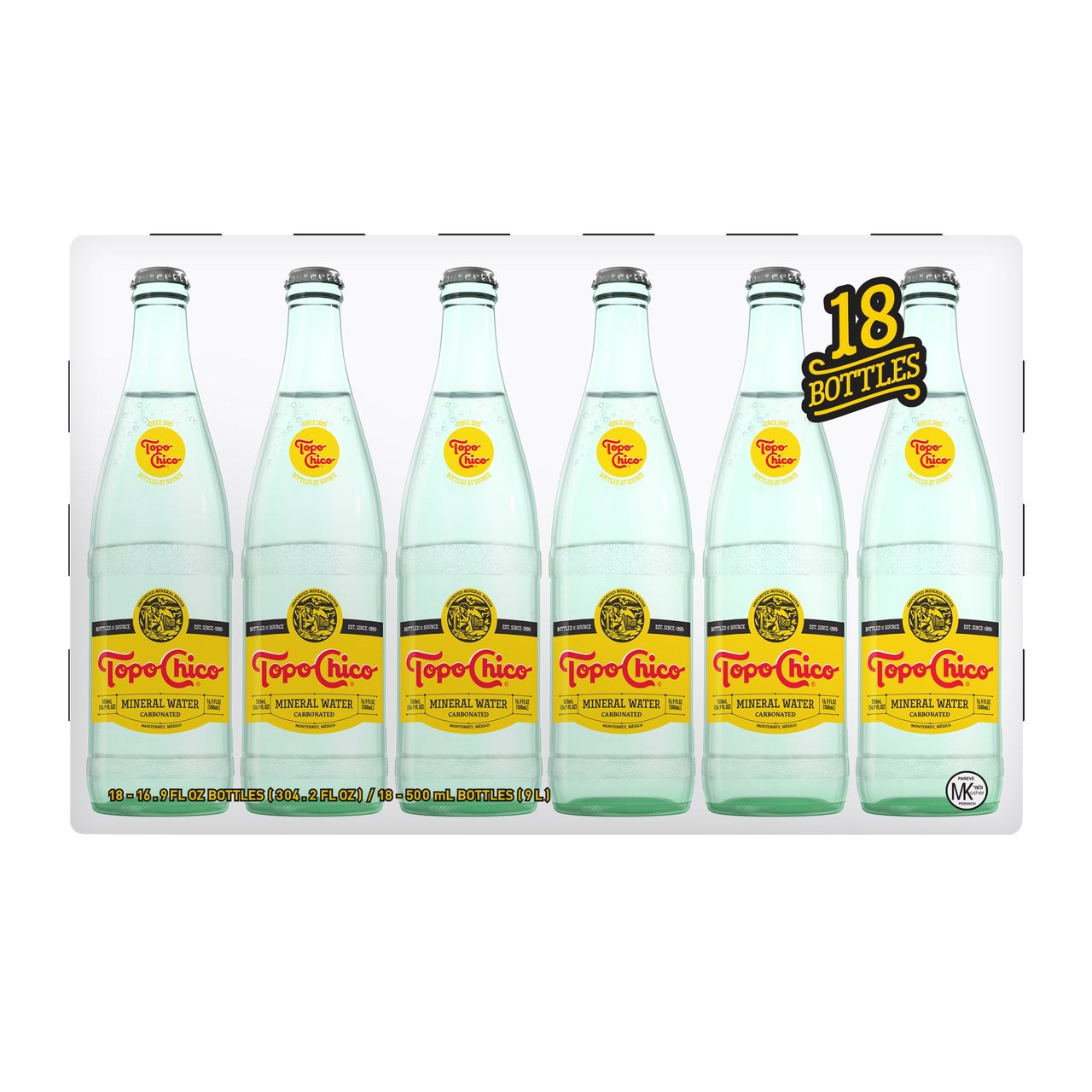 Topo Chico Mineral Water 18 CT / 16.9 OZ - Image 1