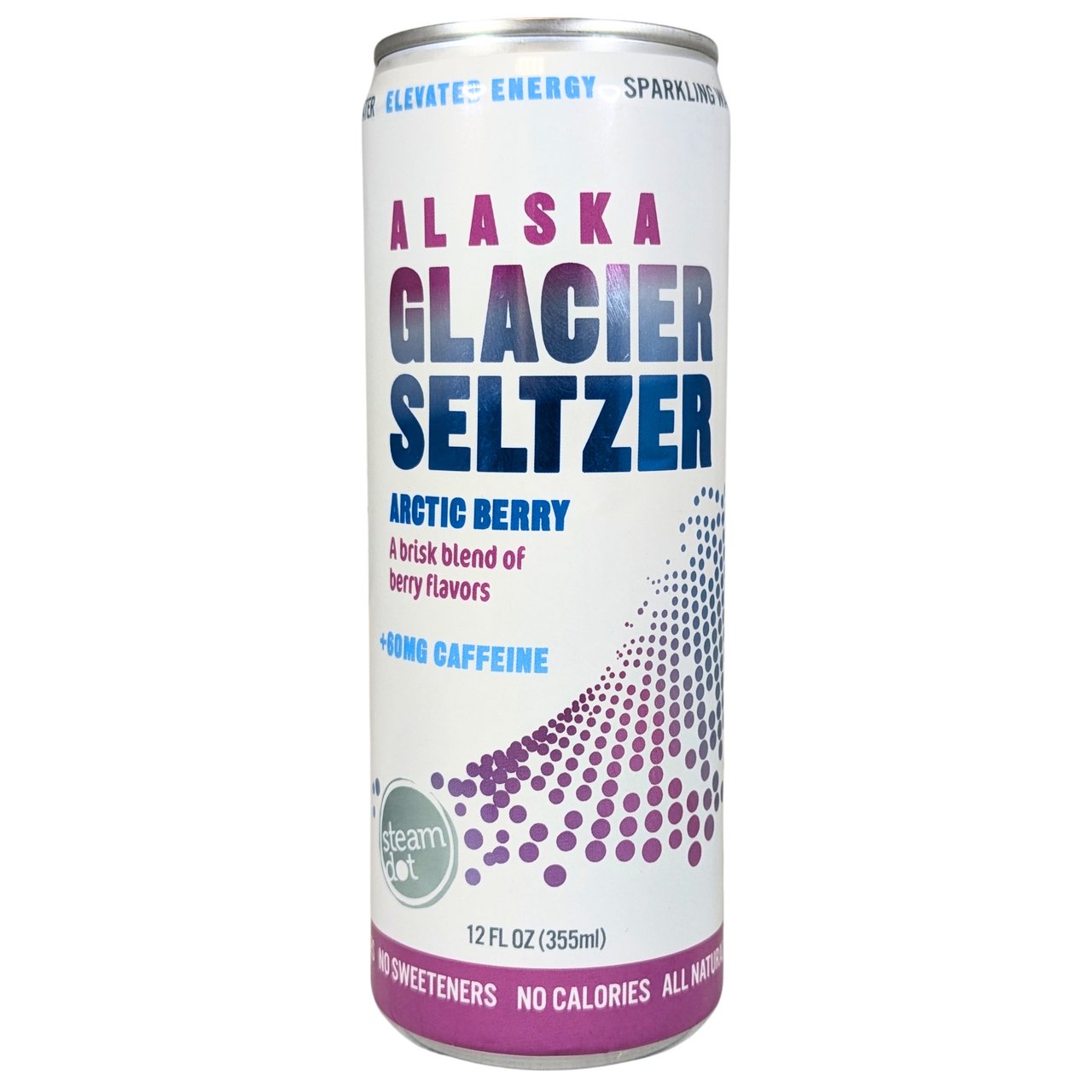 Alaska Glacier Seltzer Arctic Berry, 12 oz, 24-Count - Image 1