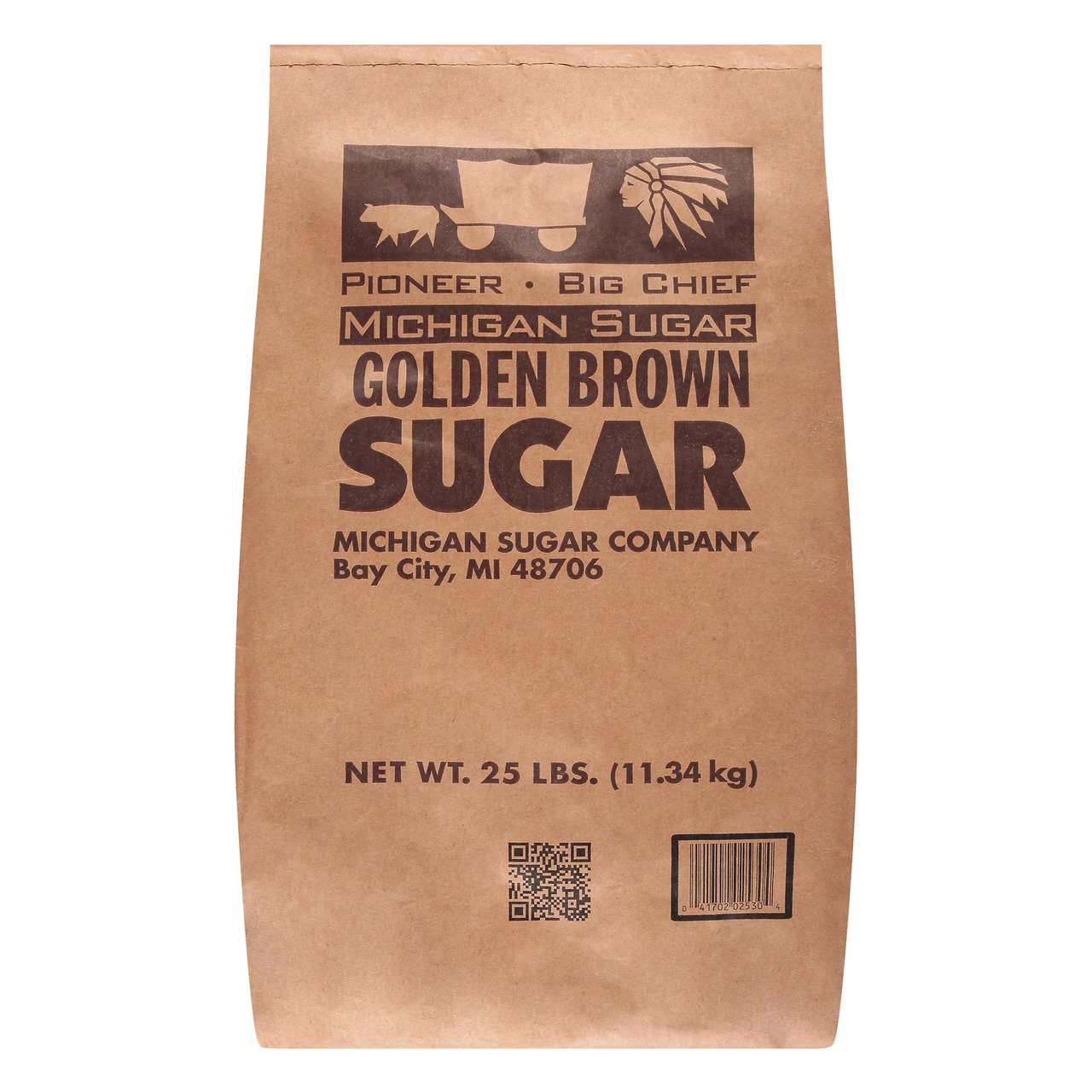 Pioneer Golden Brown Sugar 25 Pound Bag - Image 1