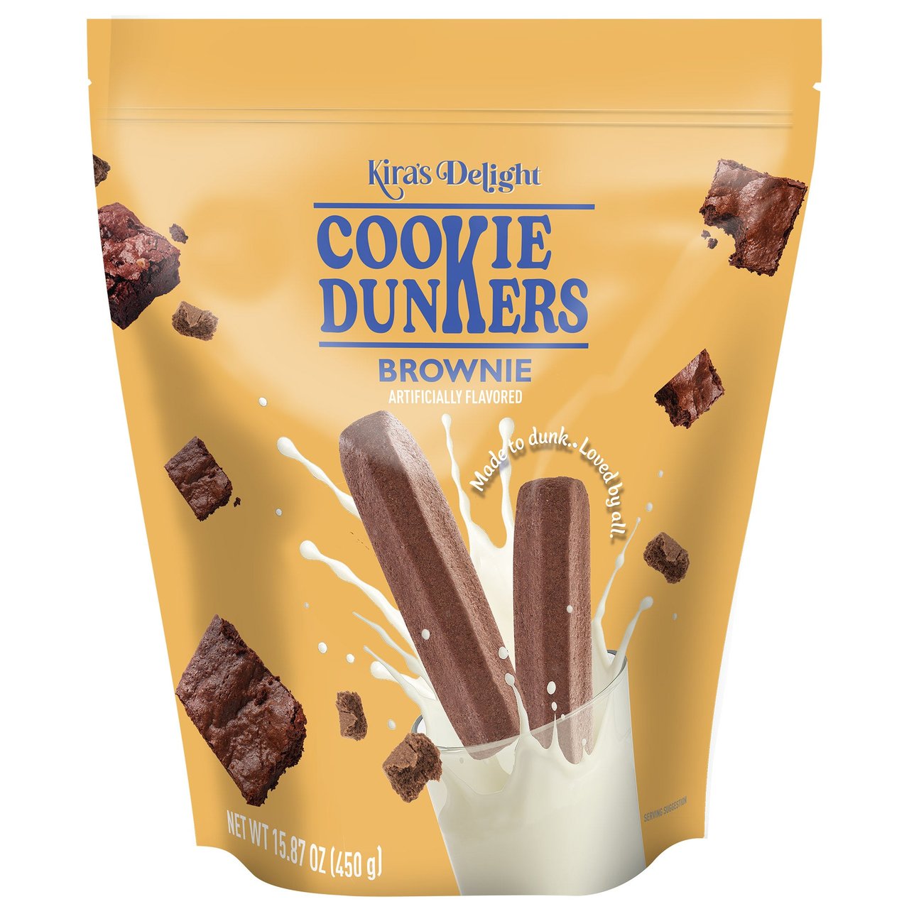Kira's Delight Brownie Cookie Dunkers 15.87 Ounces - Image 1