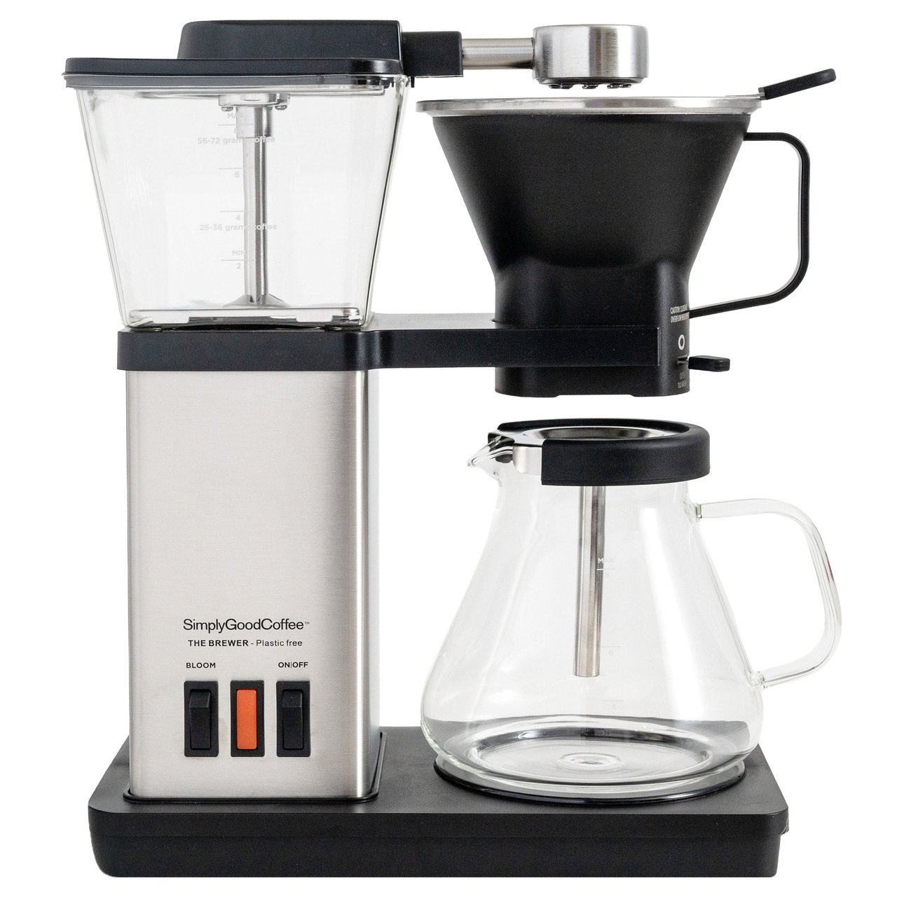 SIMPLY GOOD COFFEE PLASTIC FREE BREWER BLOOMING COFFEE MAKER - Image 1