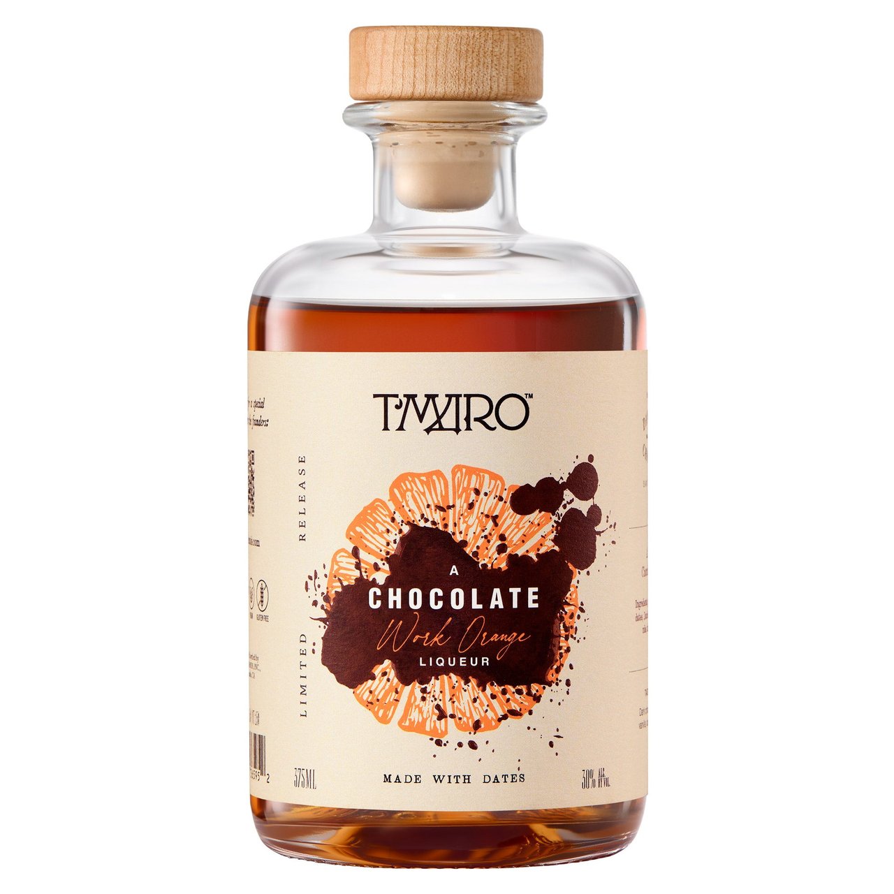 T'MARO Cacao Nib Liqueur California 375ml - Image 1