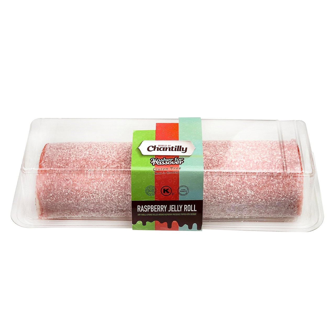 Kosher for Passover Raspberry Jelly Roll 28 oz (1.75 lbs) - Image 1