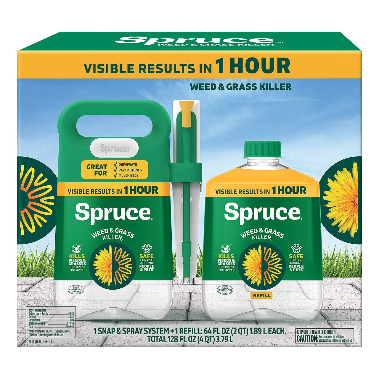P&G Spruce Snap & Spray Weed & Grass Killer - Image 1
