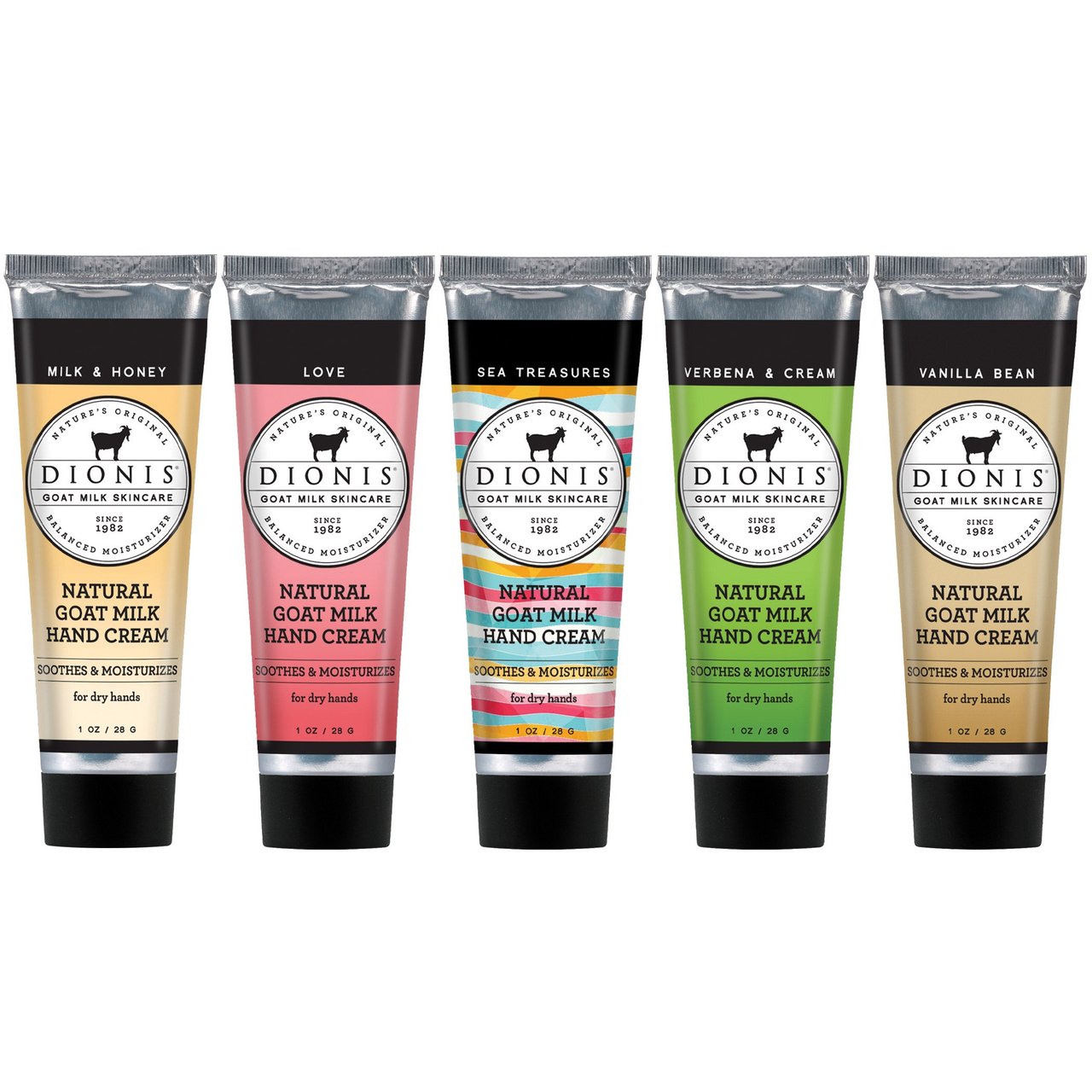 Dionis Goat Milk Hand Cream 5 Count, 1 oz Each - Image 1