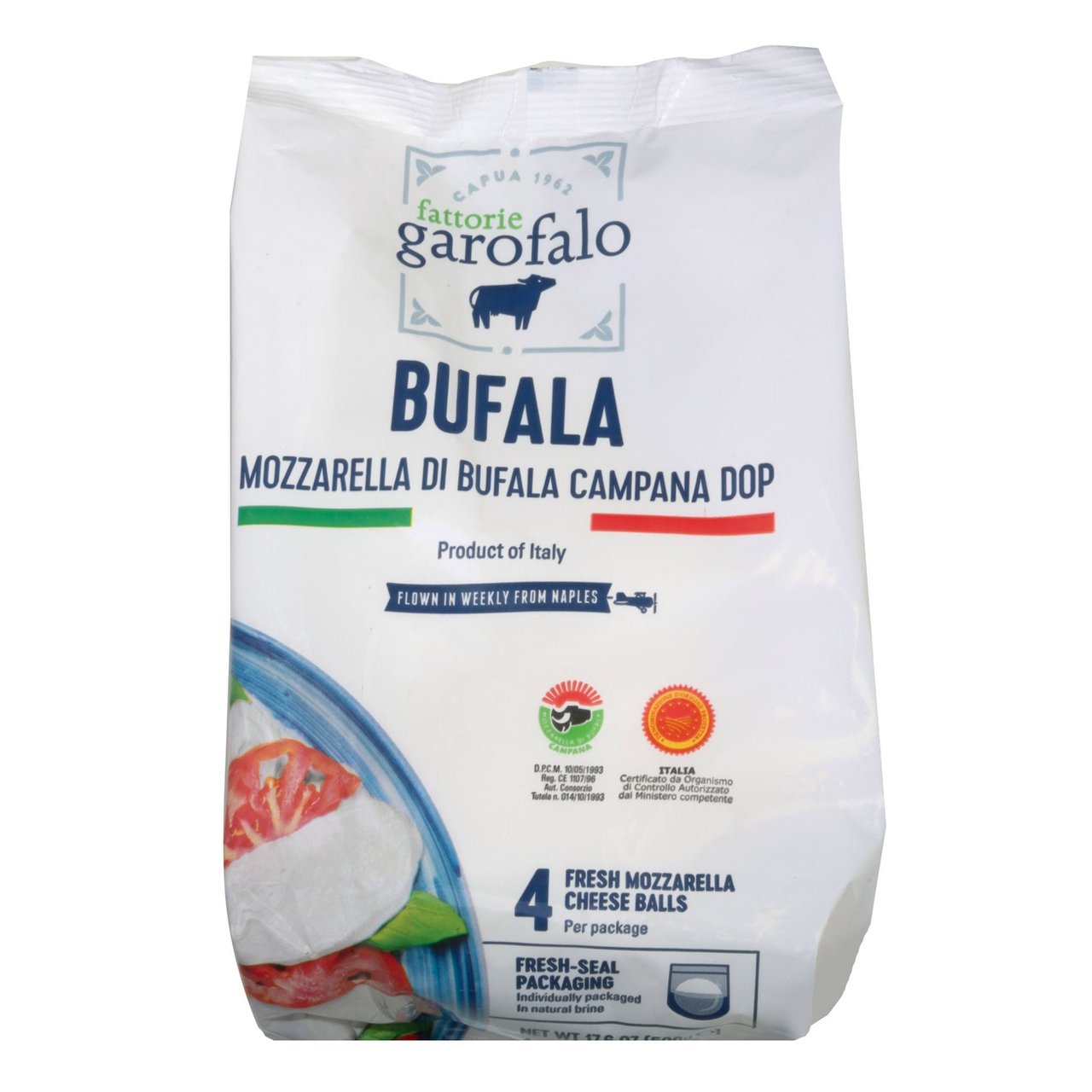 Bufala Mozzarella Imported from Italy 17.6 oz - Image 1