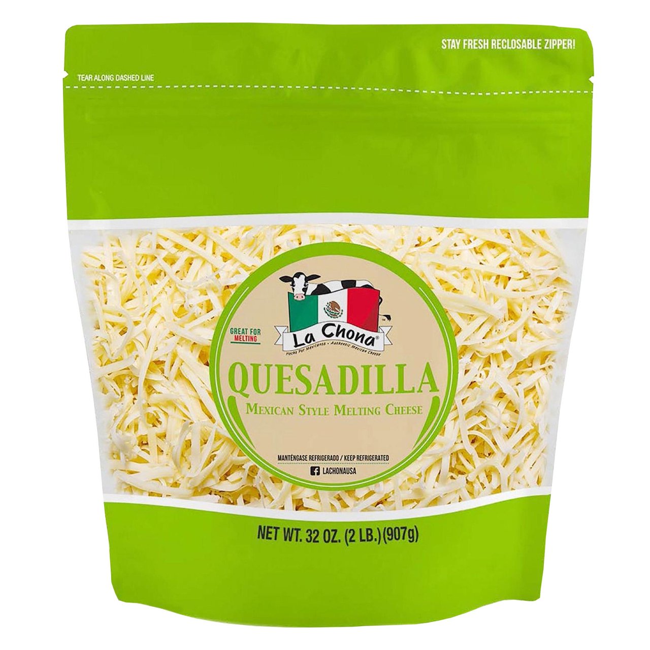 La Chona Quesadilla Cheese 32 Ounces - Image 1