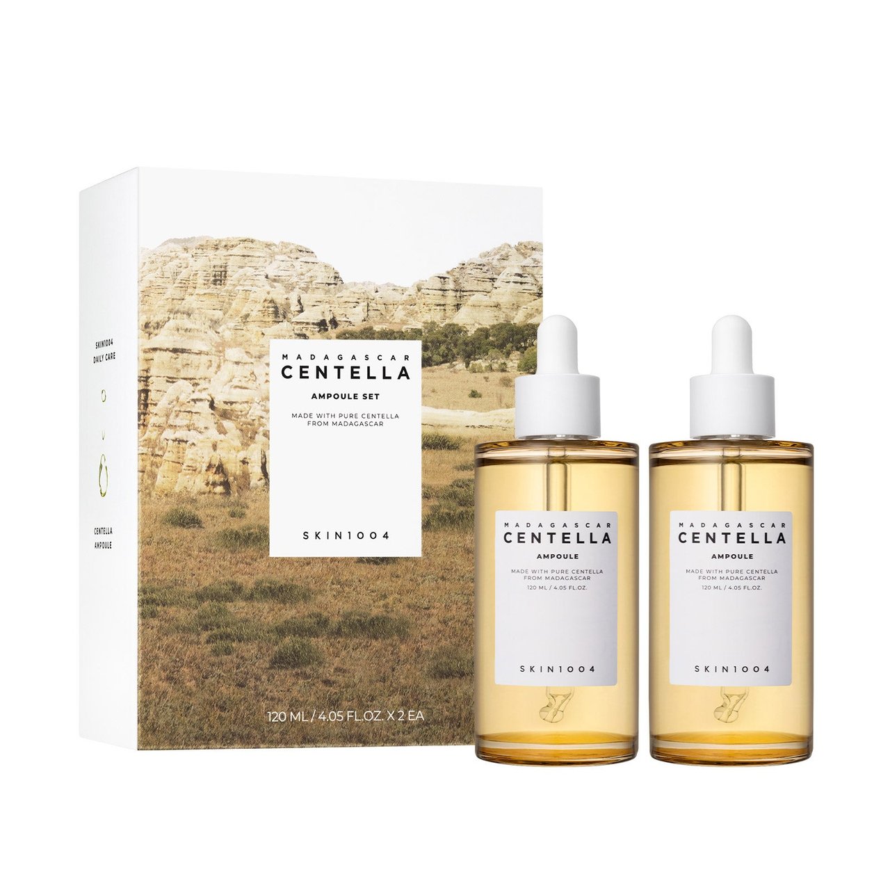 SKIN1004 Madagascar Centella Ampoule 2 Pack / 4.05 fl oz Each - Image 1