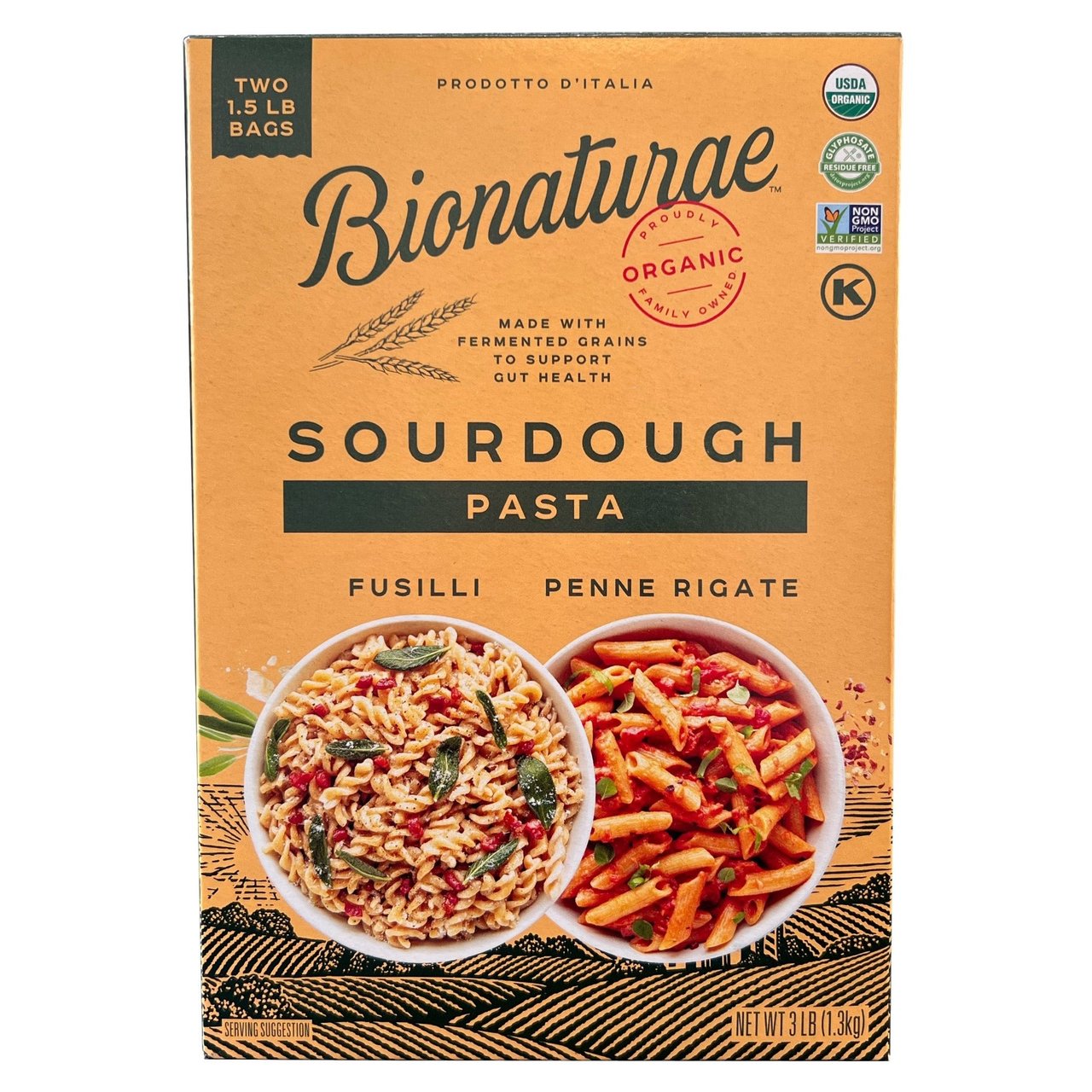 Bionaturae Organic Sourdough Variety Pack 48 oz - Image 1