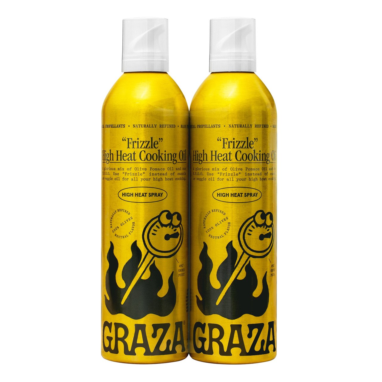 Graza Frizzle Cooking Spray 2/13.5 oz - Image 1