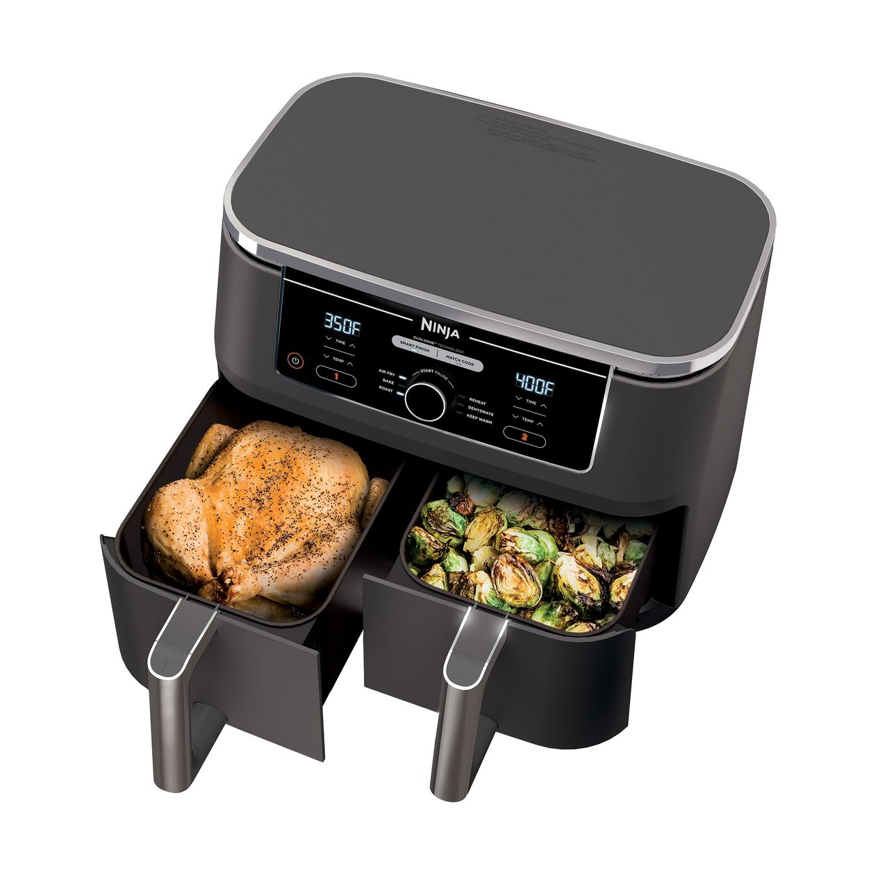 Ninja Foodi 6-in-1 10-qt. XL 2-Basket Air Fryer with DualZone Technology - Image 1