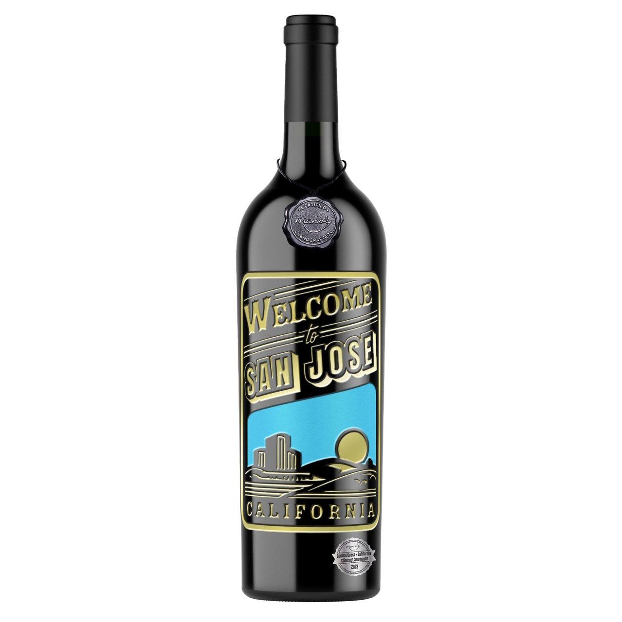 San Jose Etched Cabernet Sauvignon Central Coast 750ML - Image 1