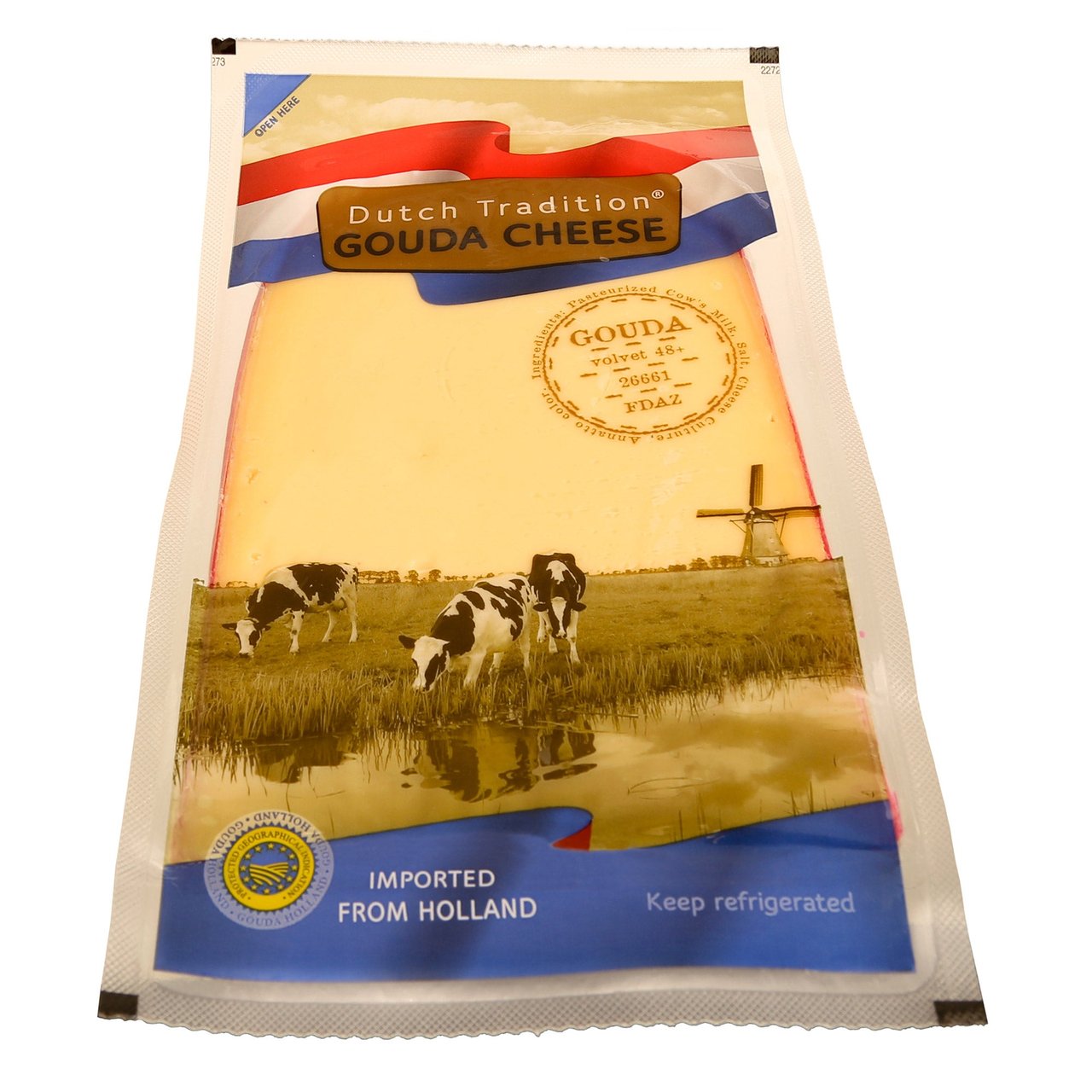 Dutch Tradition Gouda Cheese Wedge Price Per Pound - Image 1