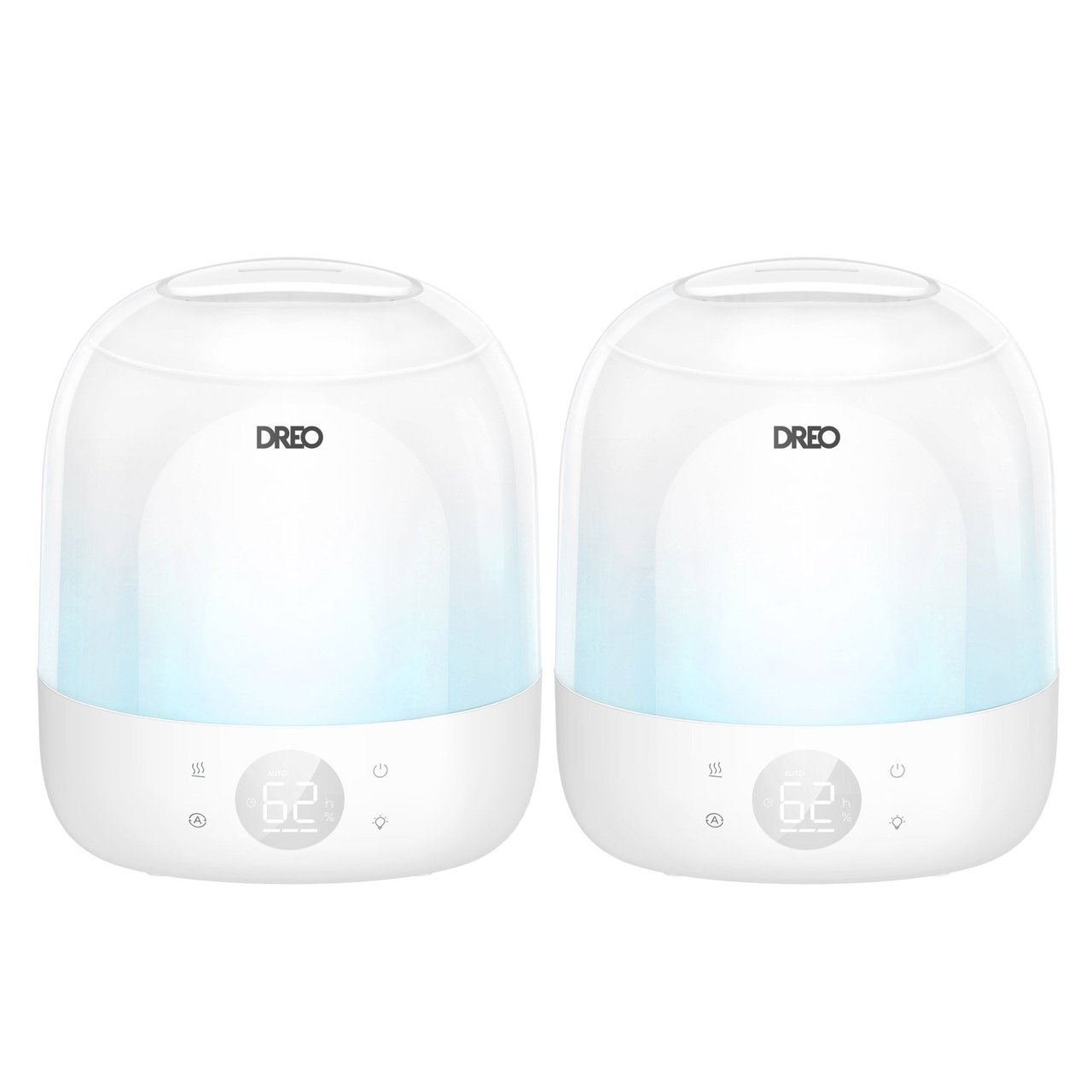 Dreo 0.8 Gallon Ultrasonic Humidifier 2-Pack - Image 1
