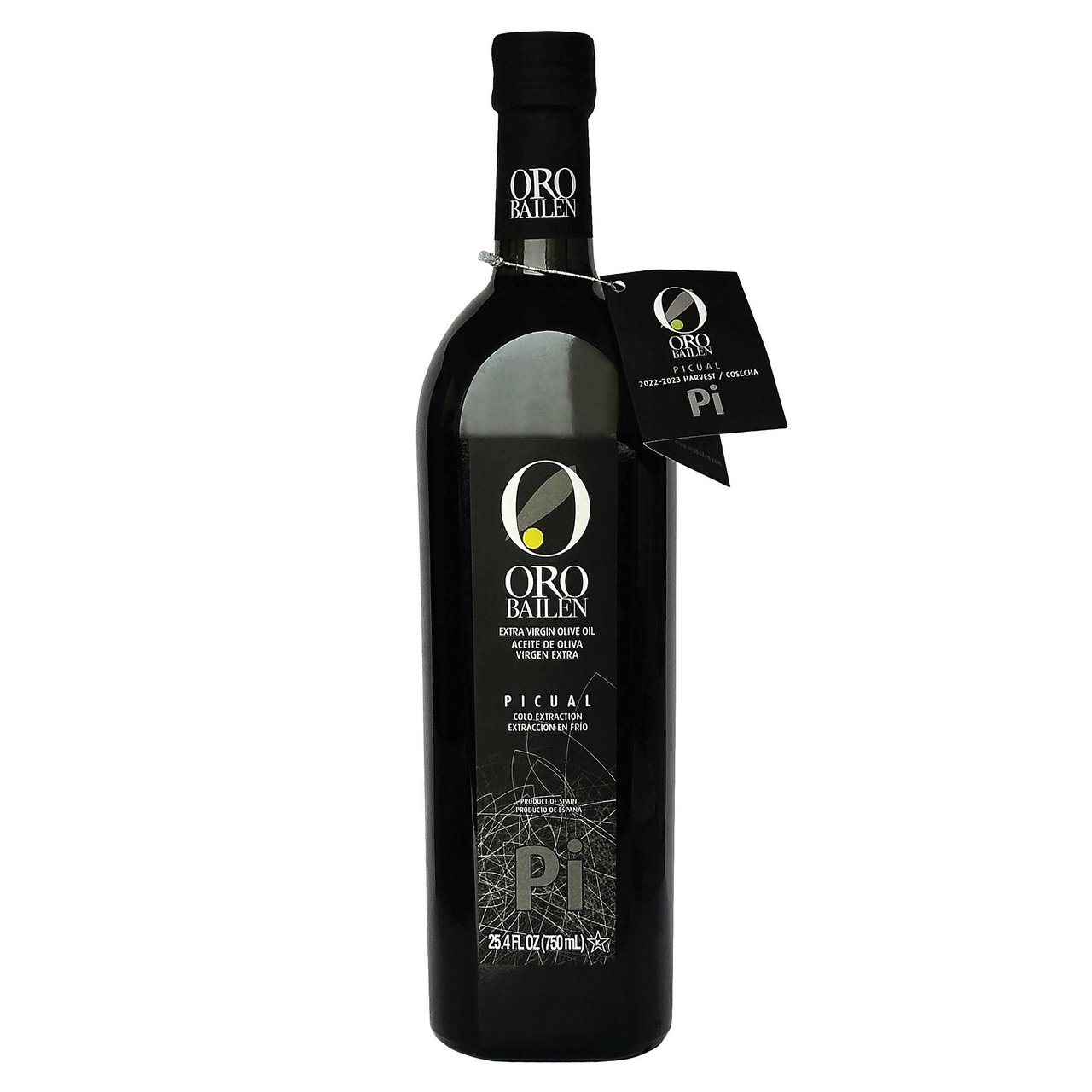 Oro Bailén Premium Extra Virgin Olive Oil Picual 750ML - Image 1