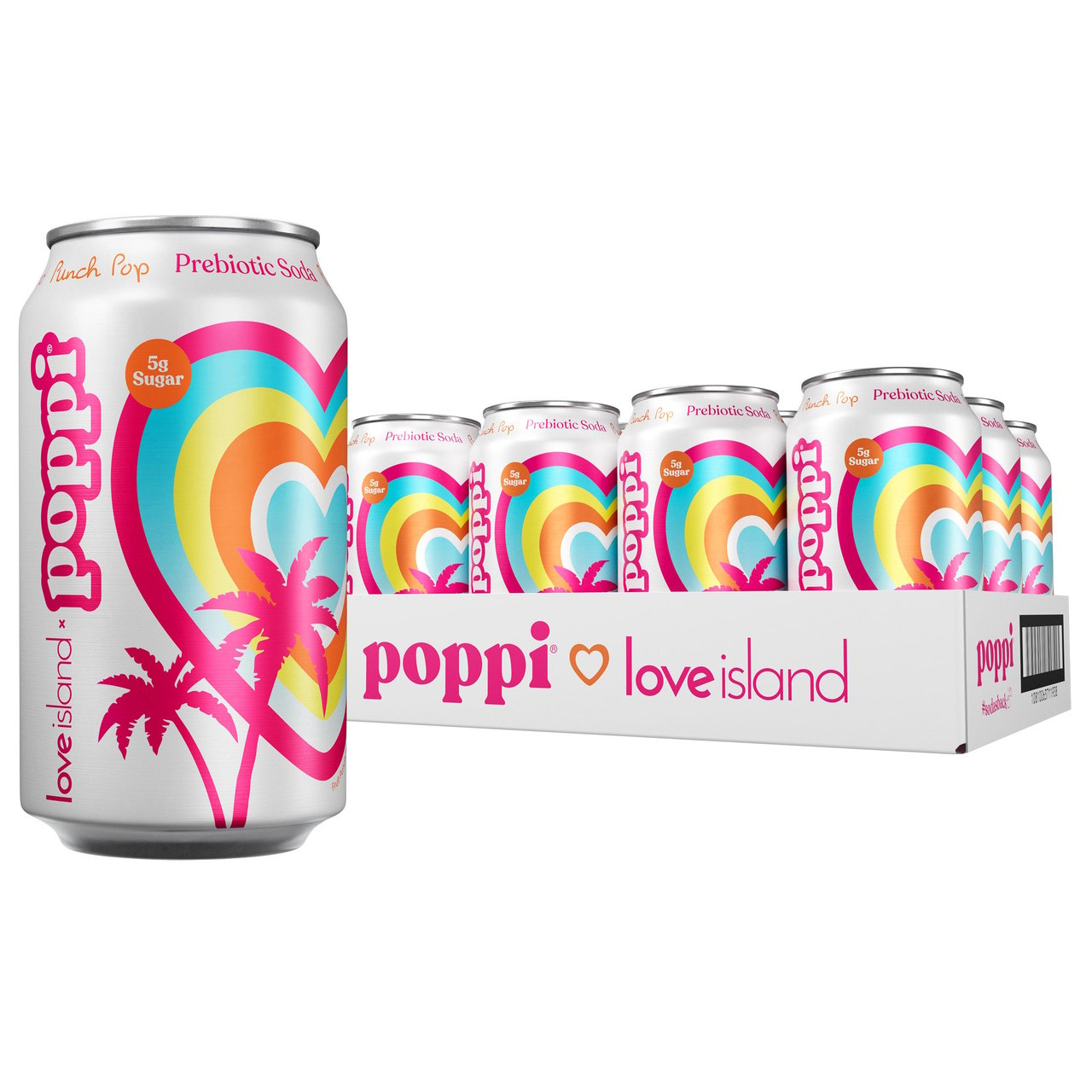 POPPI PREBIOTIC PUNCH POP 12 CT / 12 OZ - Image 1