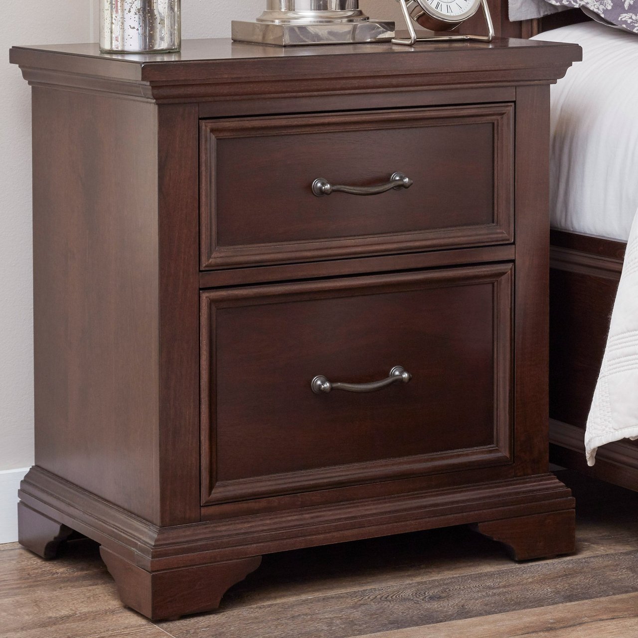 Universal Broadmoore Fergus Nightstand with Power - Image 1