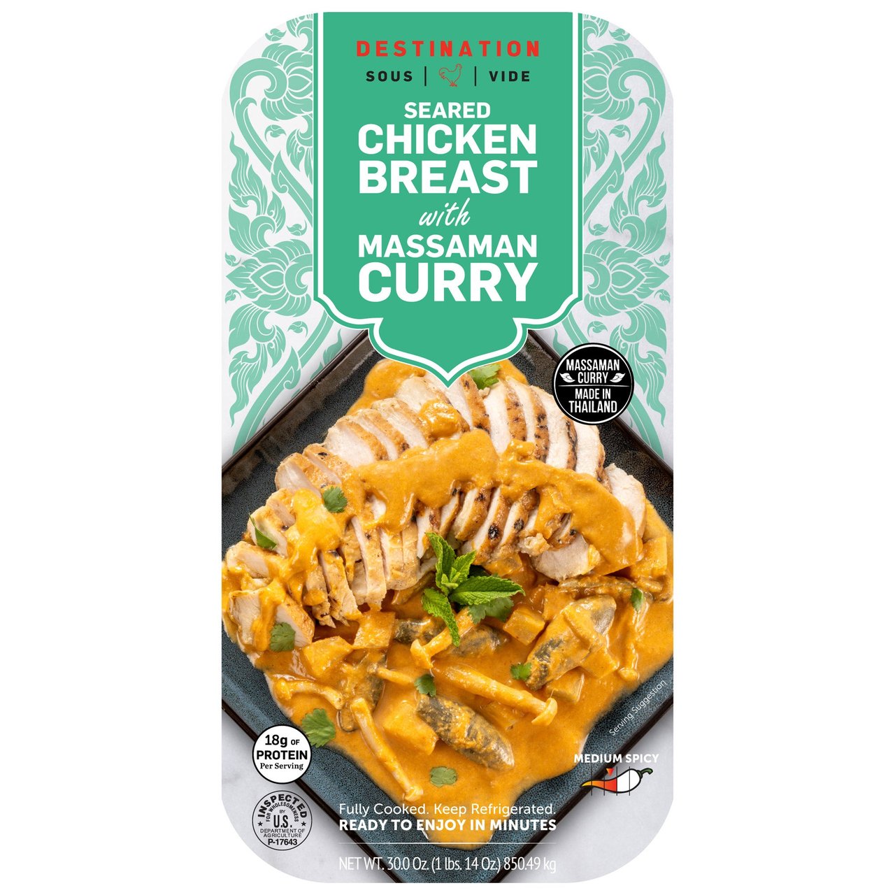 Cuisine Solutions Massaman Curry 30 Ounce Container - Image 1