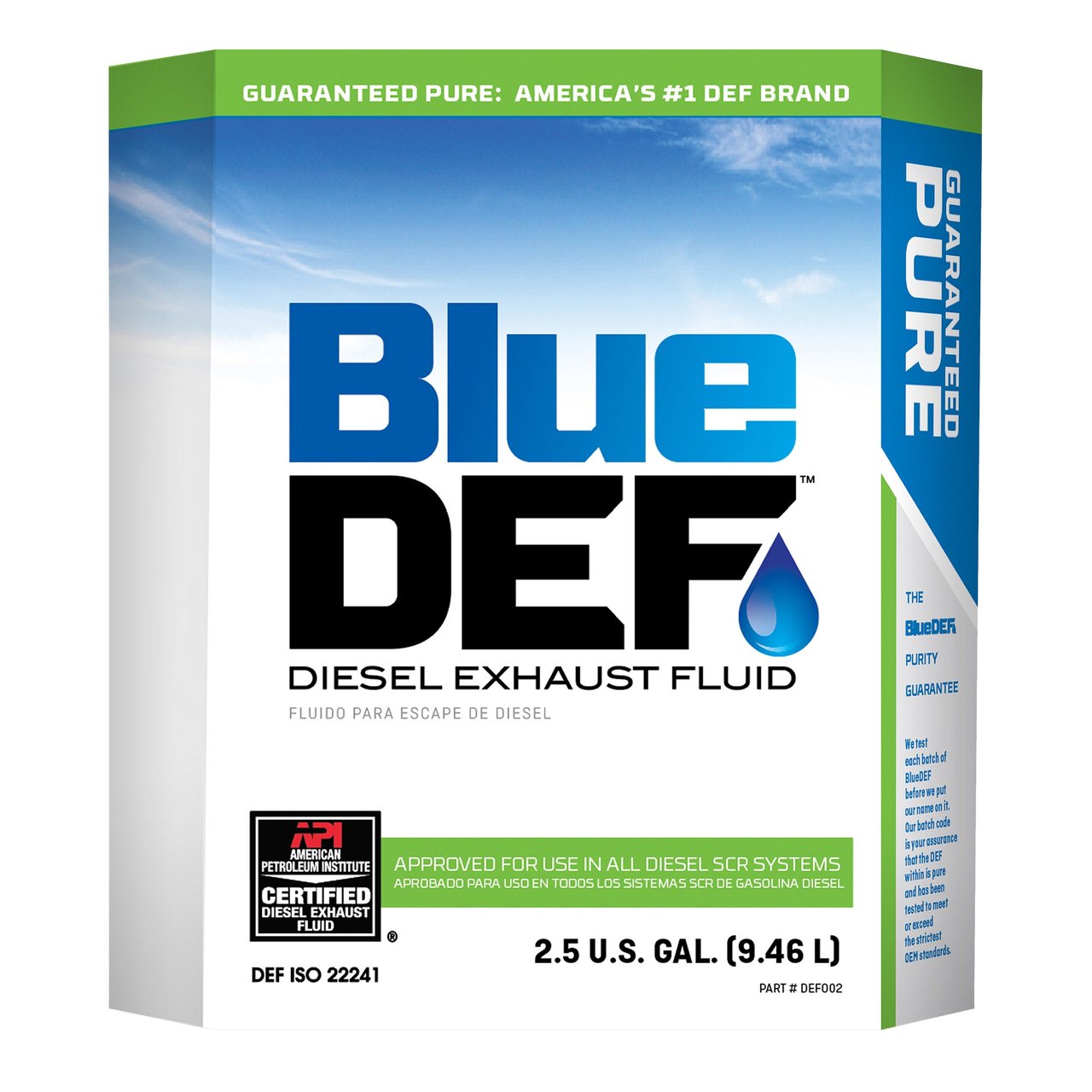 PEAK BlueDEF Diesel Exhaust Fluid 2.5 Gallon