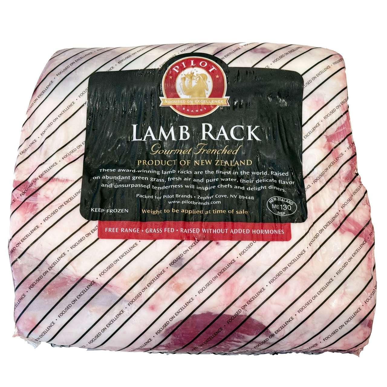 New Zealand Halal Frenched Lamb Racks, Price Per Lb. - Image 1