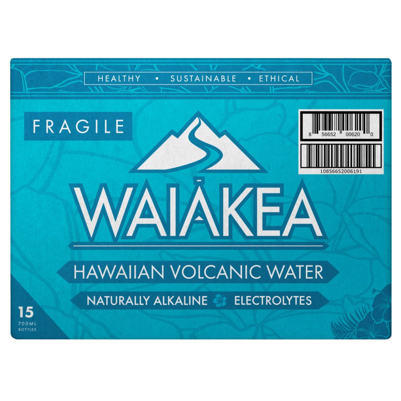 Waiākea Hawaiian Volcanic Water, 15 Pack, 700mL Each - Image 1