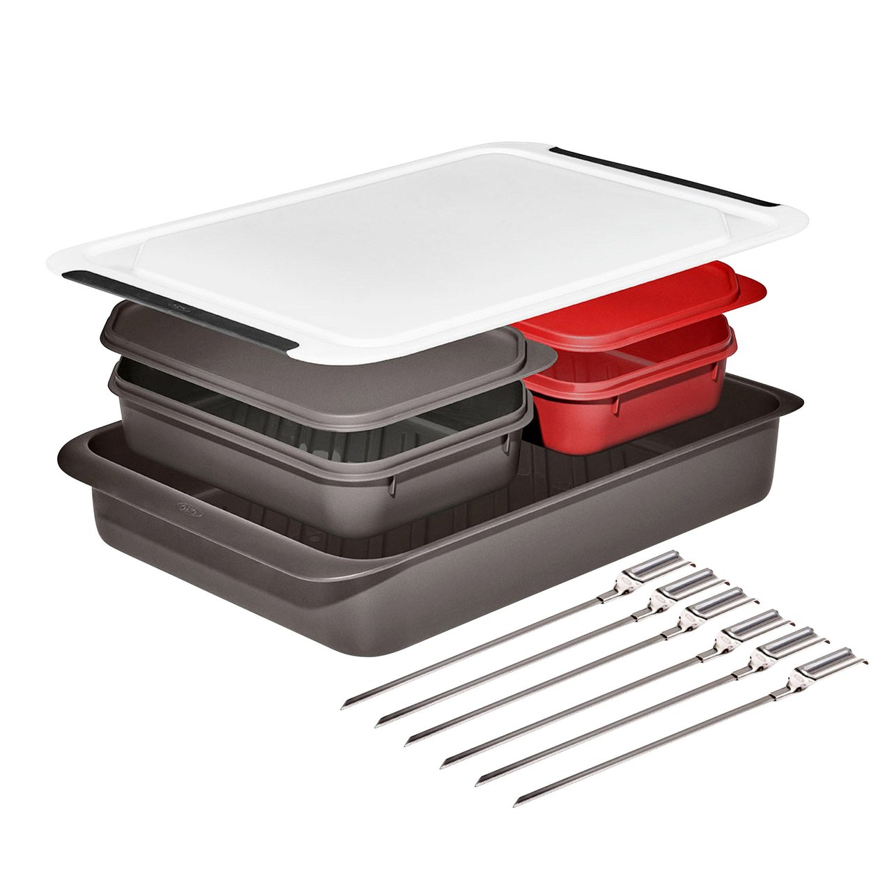 OXO Softworks 12-Piece Grilling Prep and Carry Set - Image 1