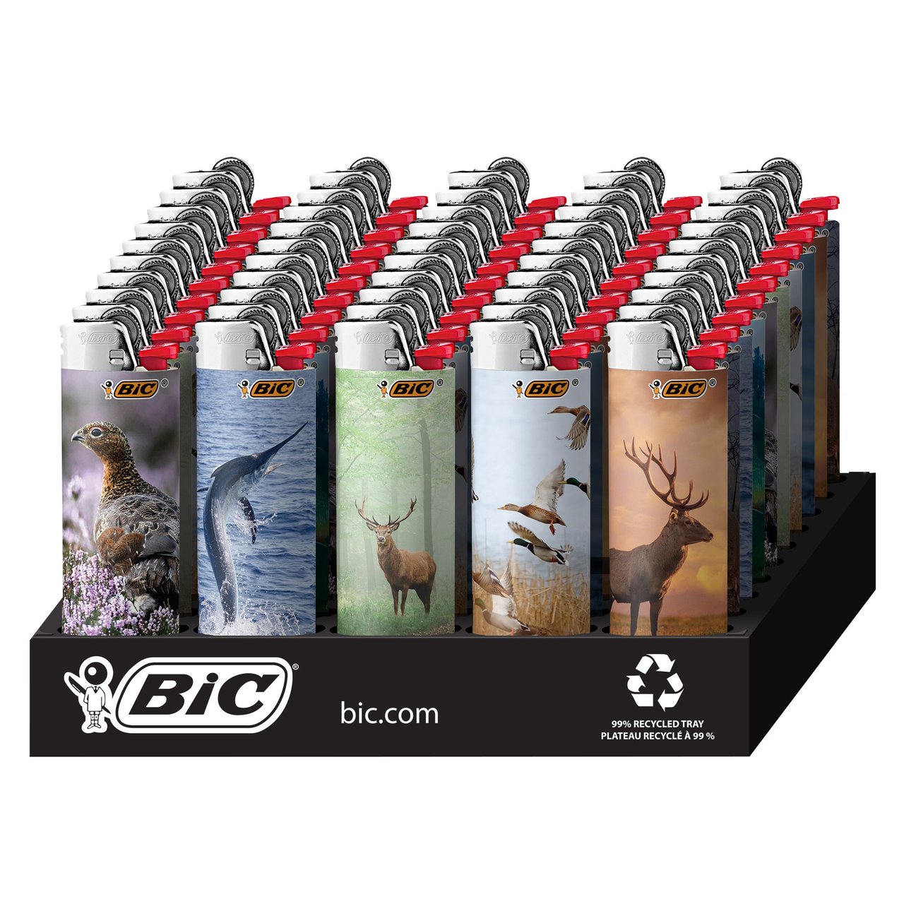 BIC Lighters Outdoors, 50-Count Tray - Image 1
