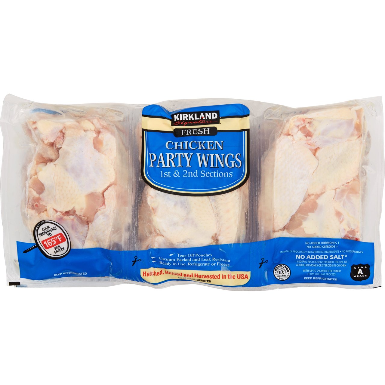 Fresh Party Wings, Chicken Wing Flats & Drumettes, Per Lb - Image 1