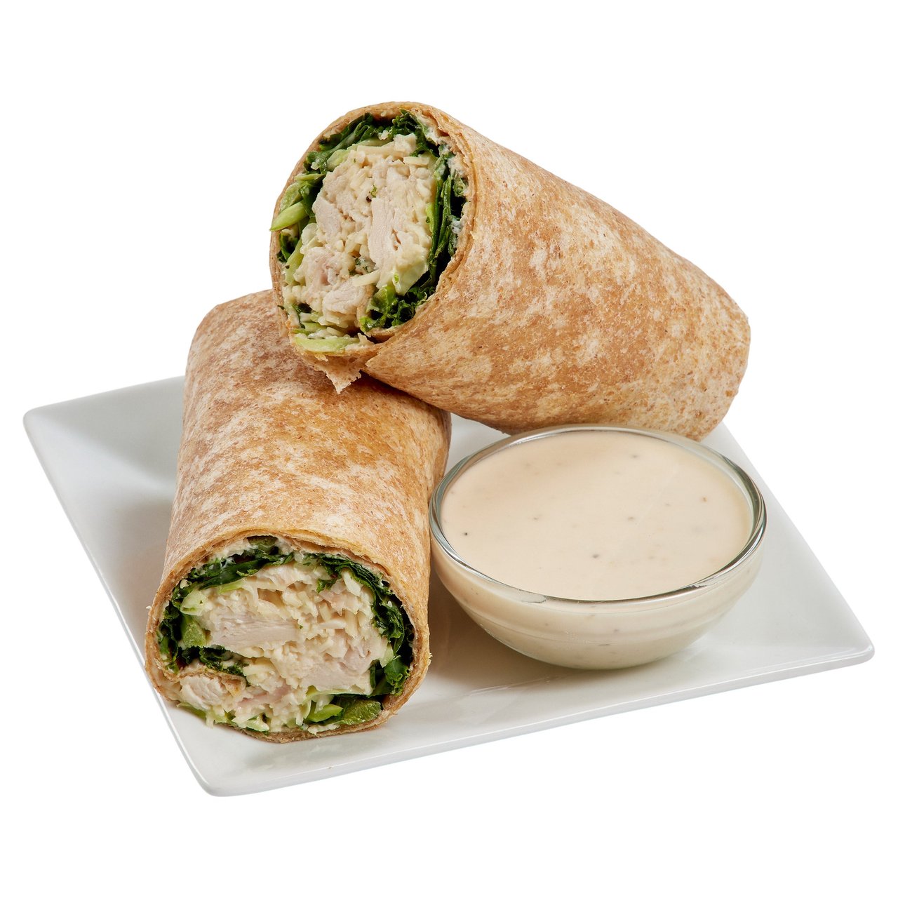 Chicken Caesar Wrap with Caesar Dressing Per Lb - Image 1