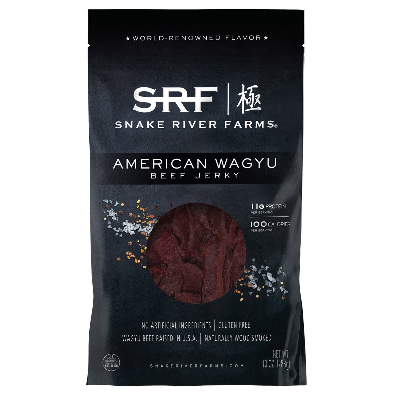 Snake River Farms Wagyu Beef Jerky 10 oz - Image 1